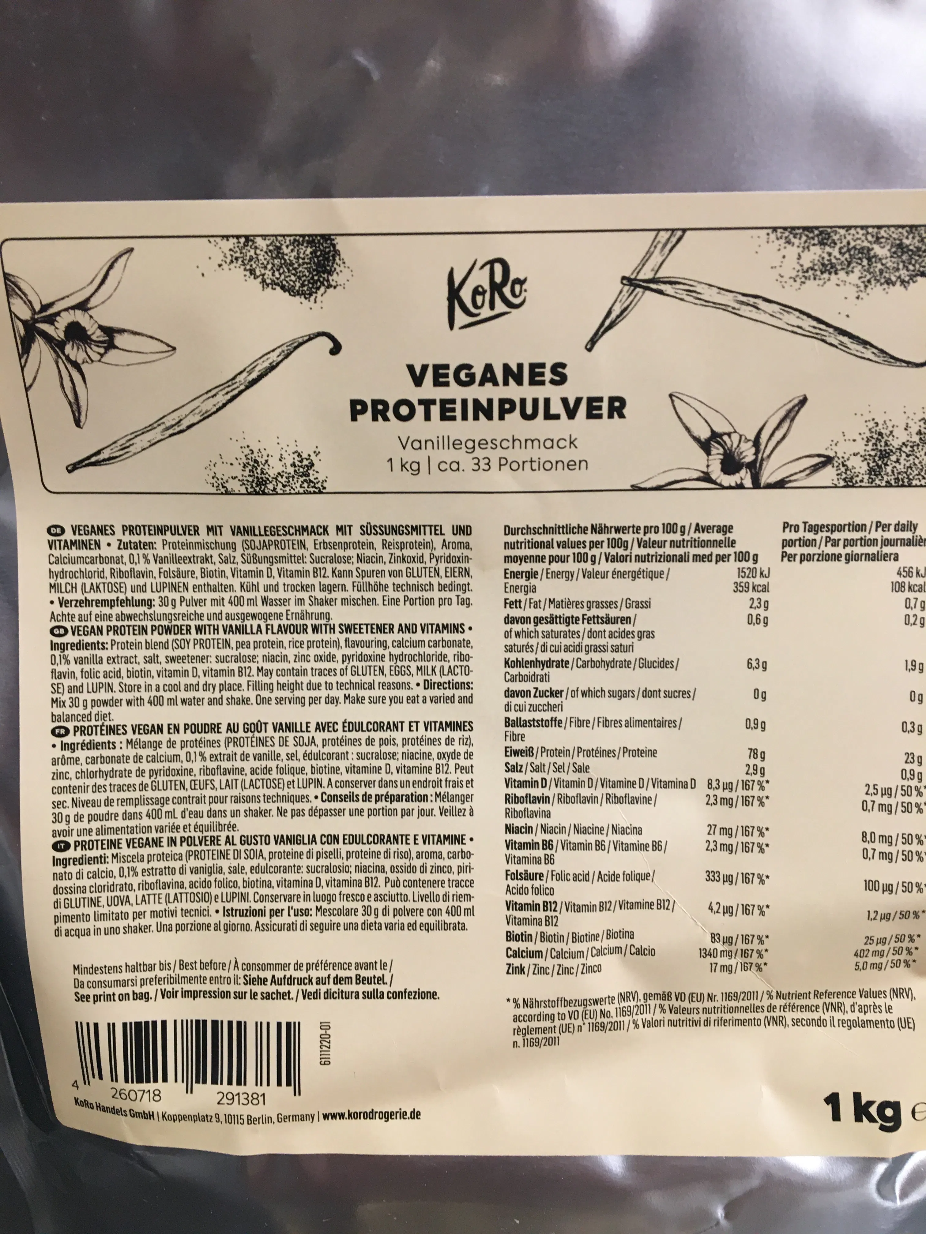 Proteine vegane in polvere - Gusto Nocciola | Alpha Foods Proteine vegane in polvere - Gusto Nocciola | Alpha Foods