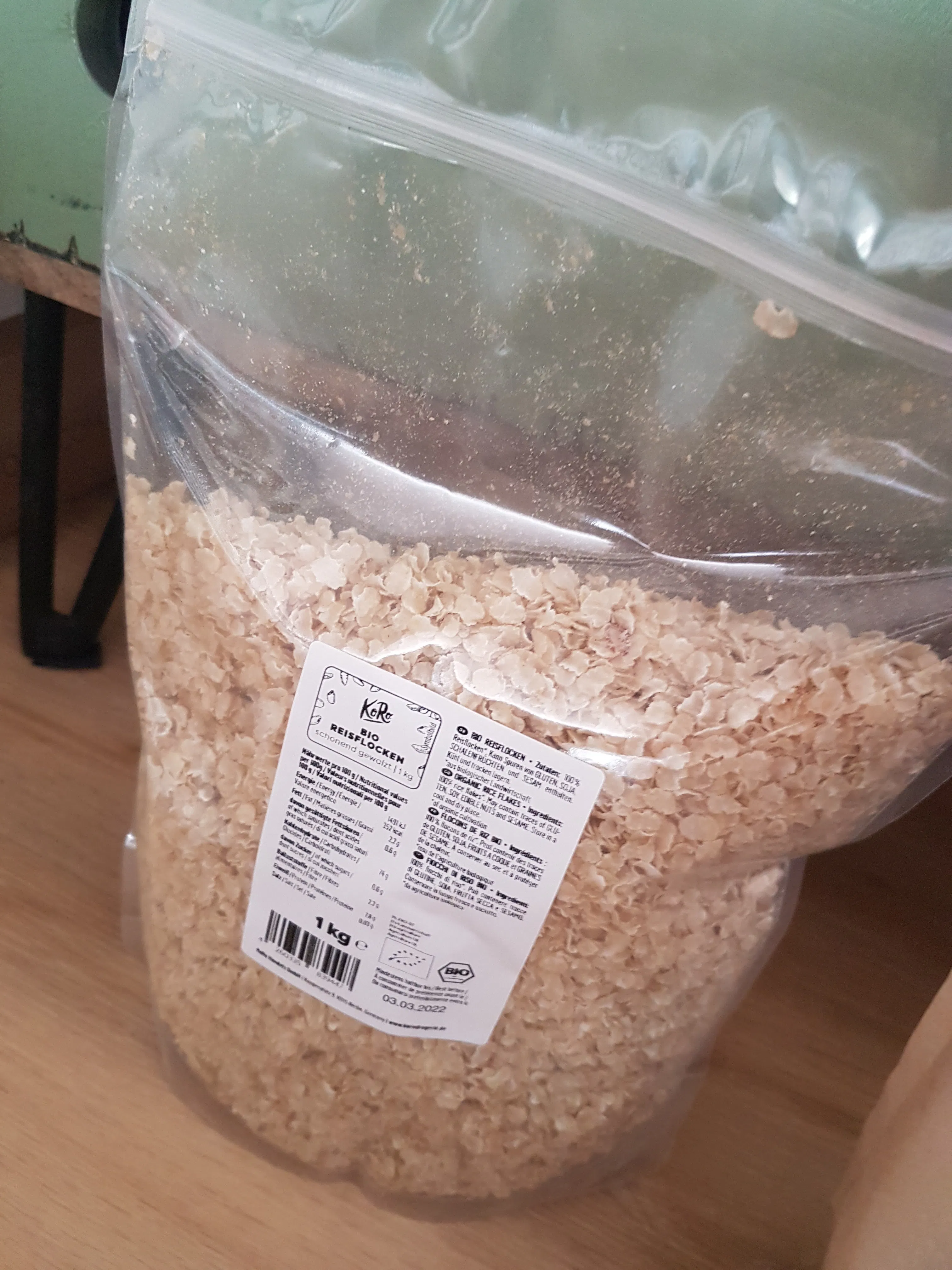 Olewo Reisflocken 25 Kg – Leicht Bekömmliches Ergänzungsfutter Für Hunde Mit Empfindlichem Magen