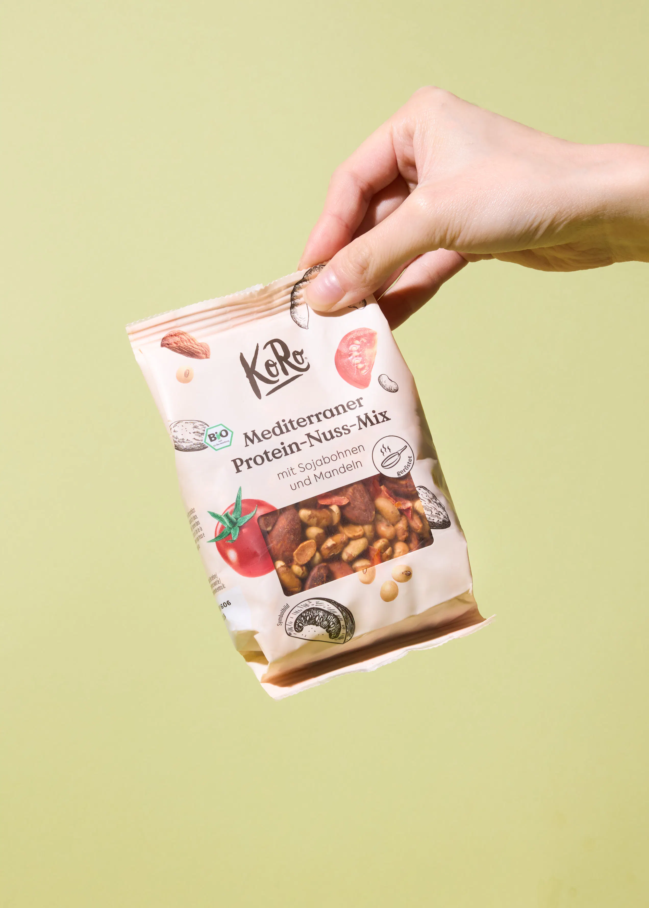 Organic protein mix with tomato flakes 160g