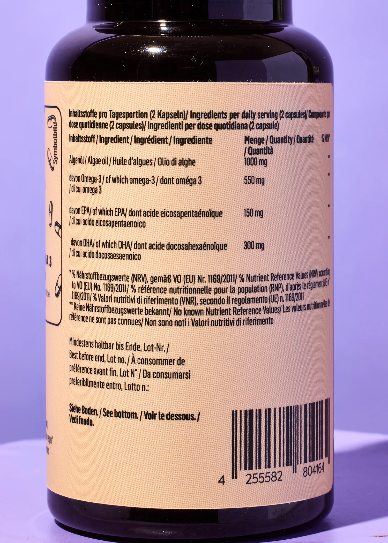 Vegan omega 3 capsules 90 Stuks