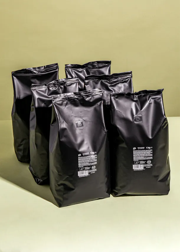 Bio Kaffee Crema ganze Bohne 6 x 1 kg