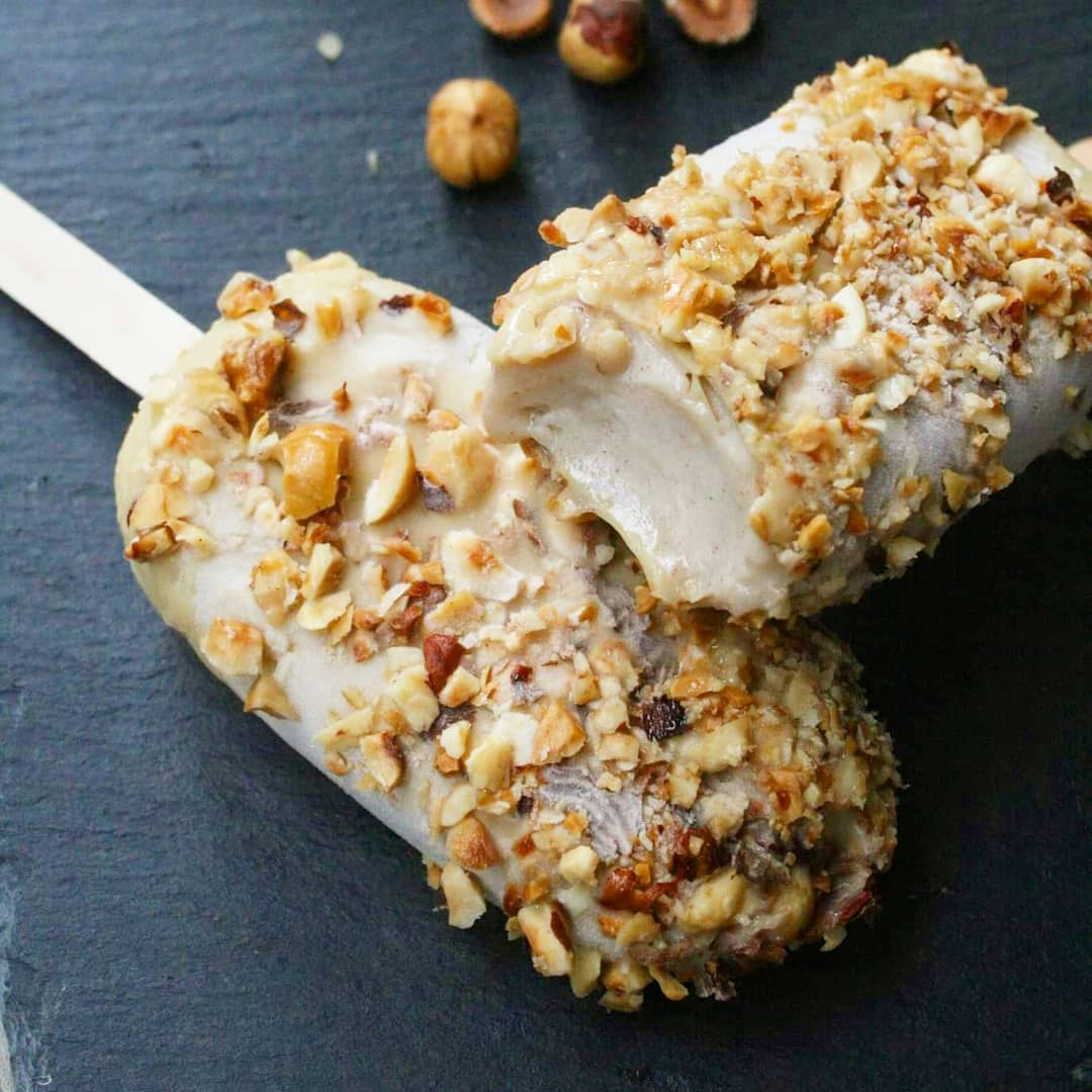 Cremiges Haselnusscreme-Eis Rezept | KoRo Austria