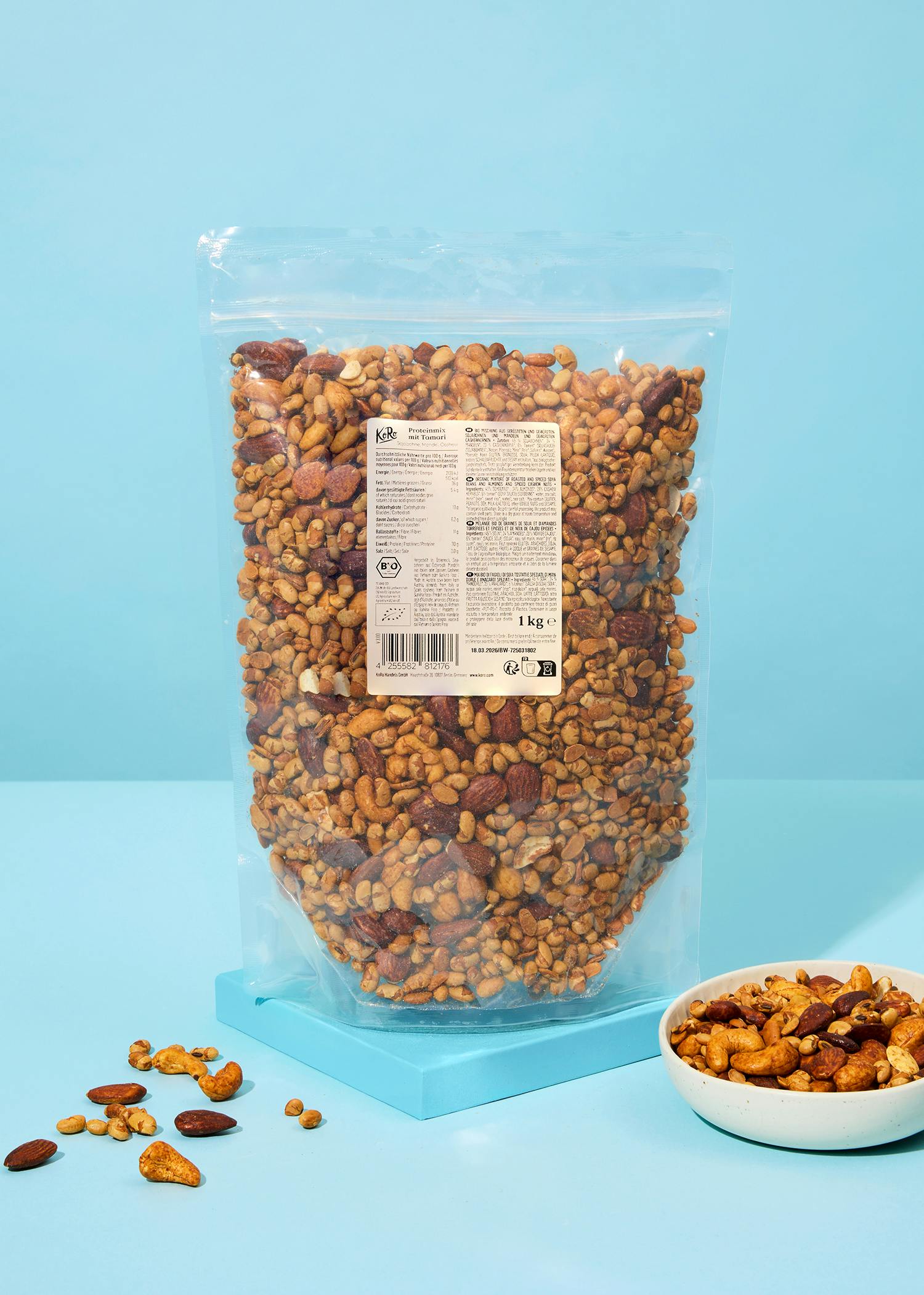 Organic protein mix with tamari 1kg Organic protein mix with tamari 1kg