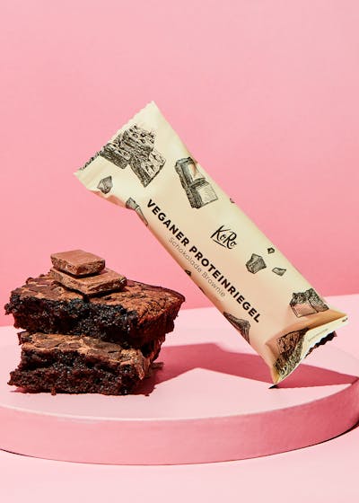 Barre protéinée vegan saveur chocolat brownie 55 g