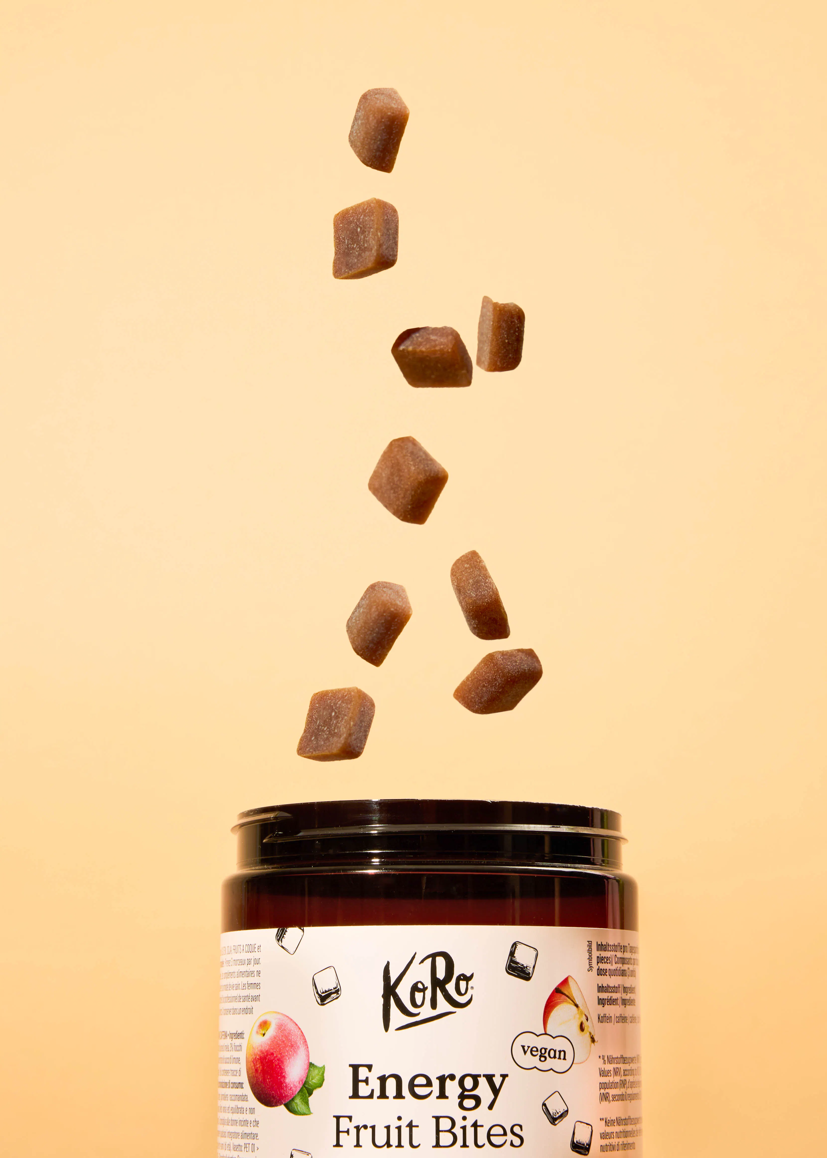 Gummies aux fruits, café et guarana 120 gélules