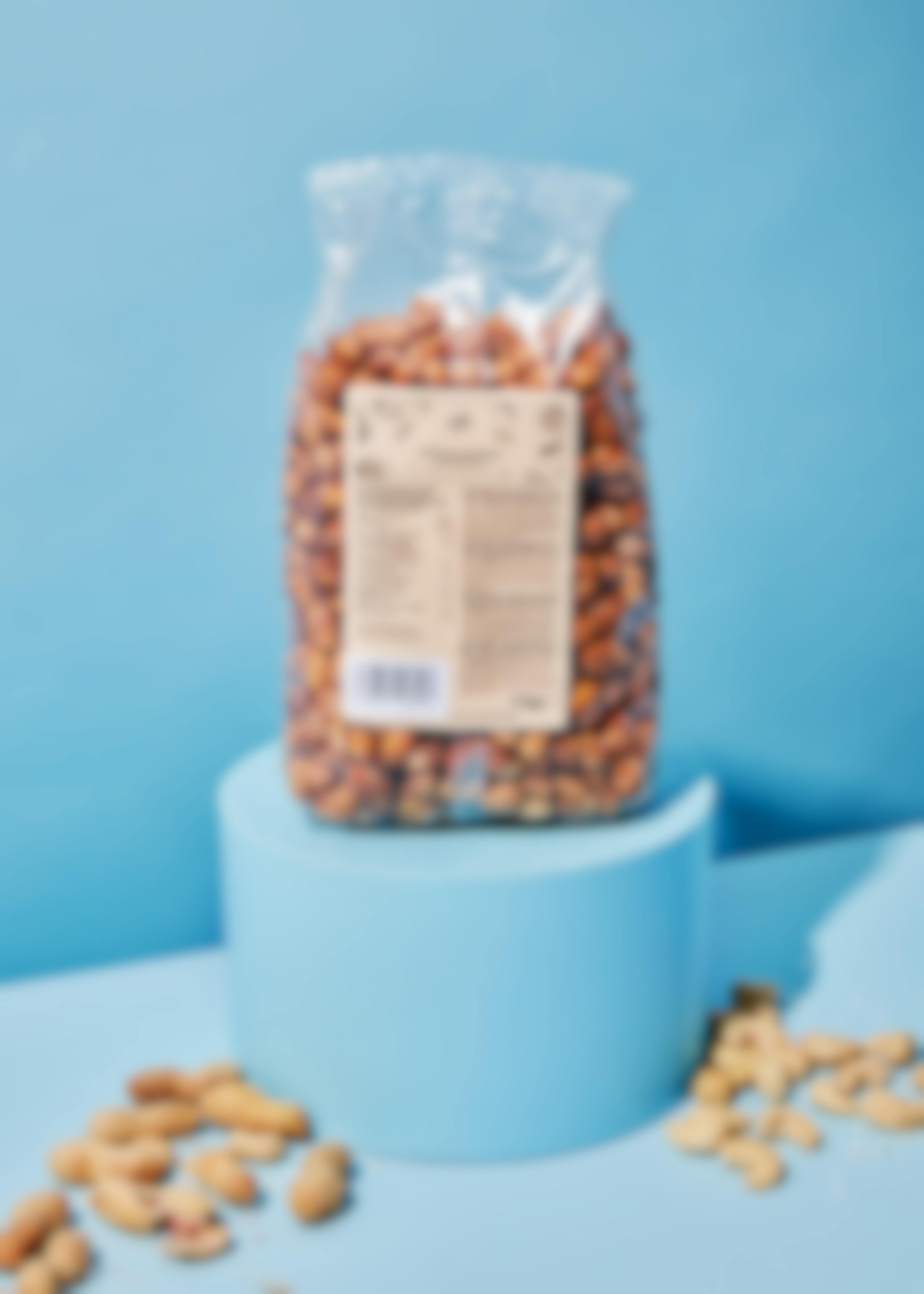 Crunchy Erdnuss-Cashew-Mix mit Honig und Meersalz 1 kg