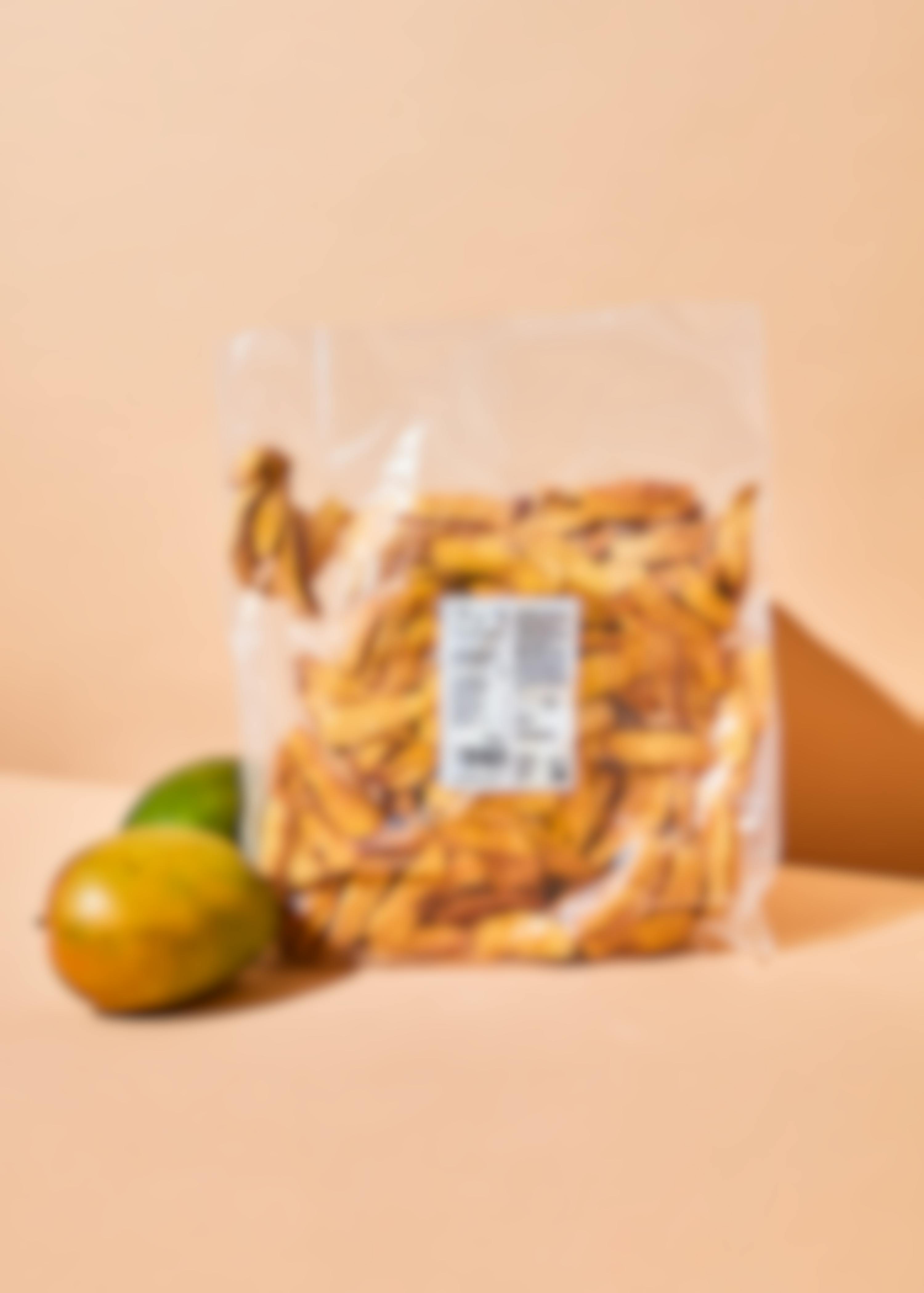 Organic Fairtrade Brooks mango strips 1kg