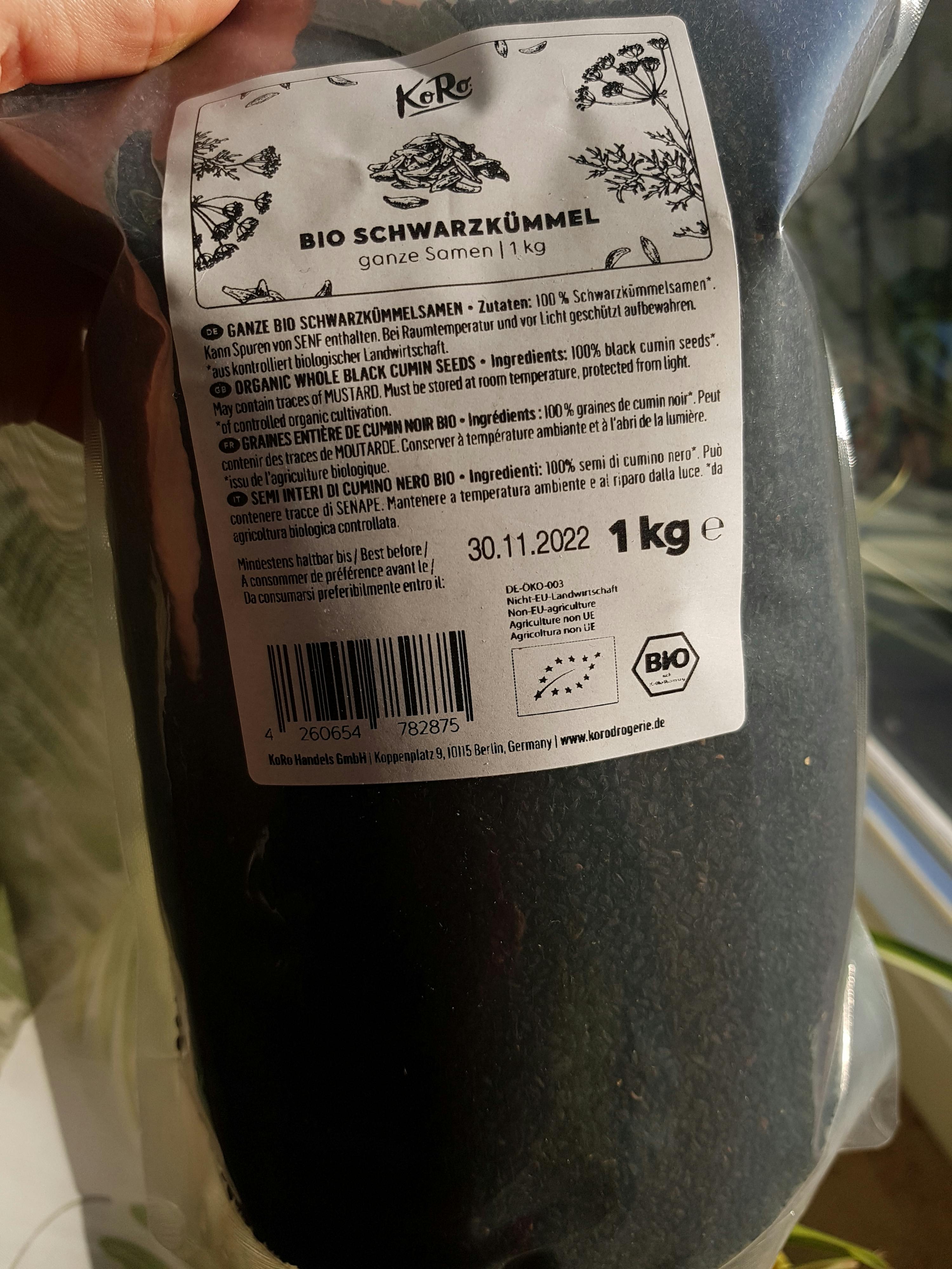 Biologisch zwart komijnzaad kopen KoRo Nederland