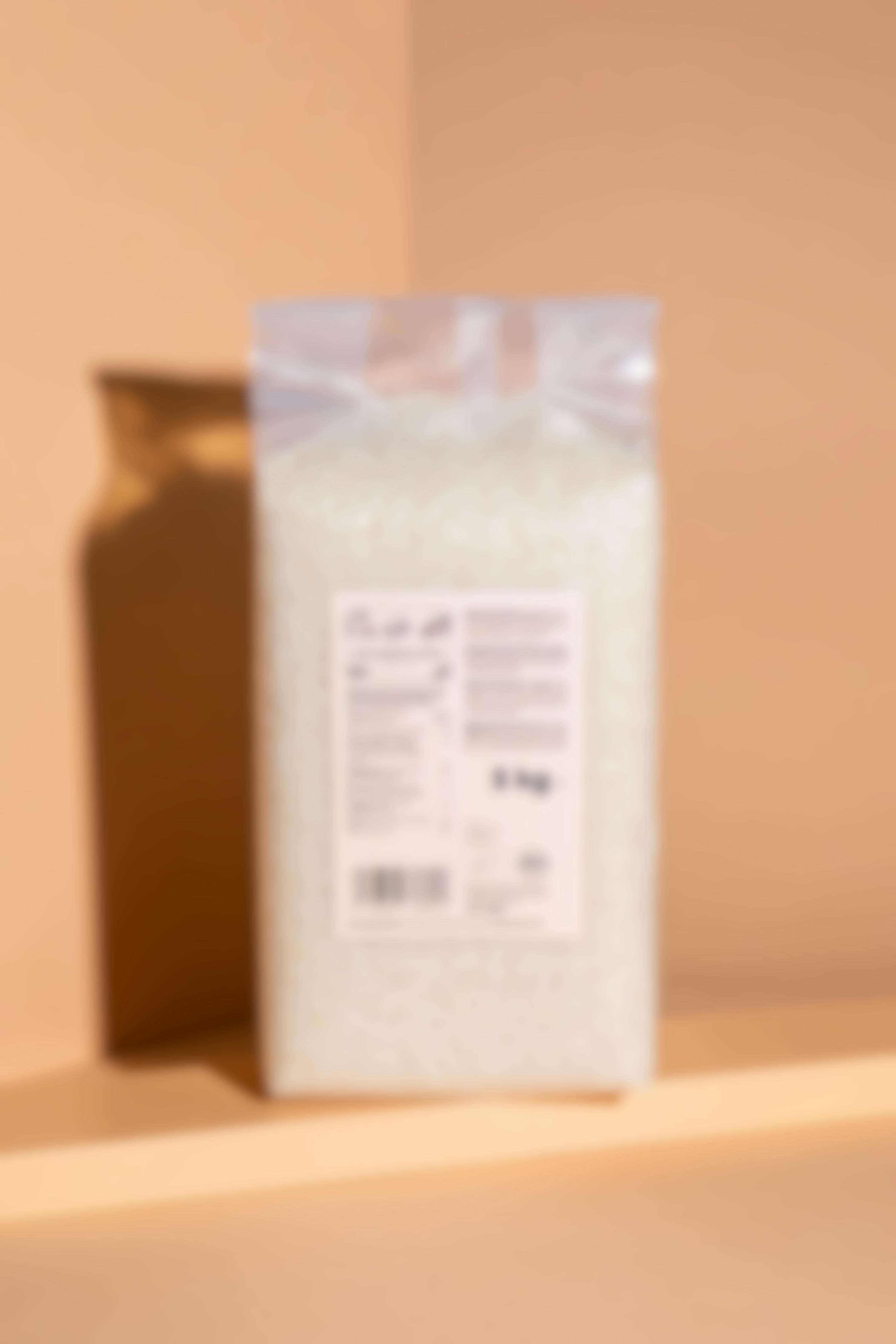 Organic white Basmati rice 5kg