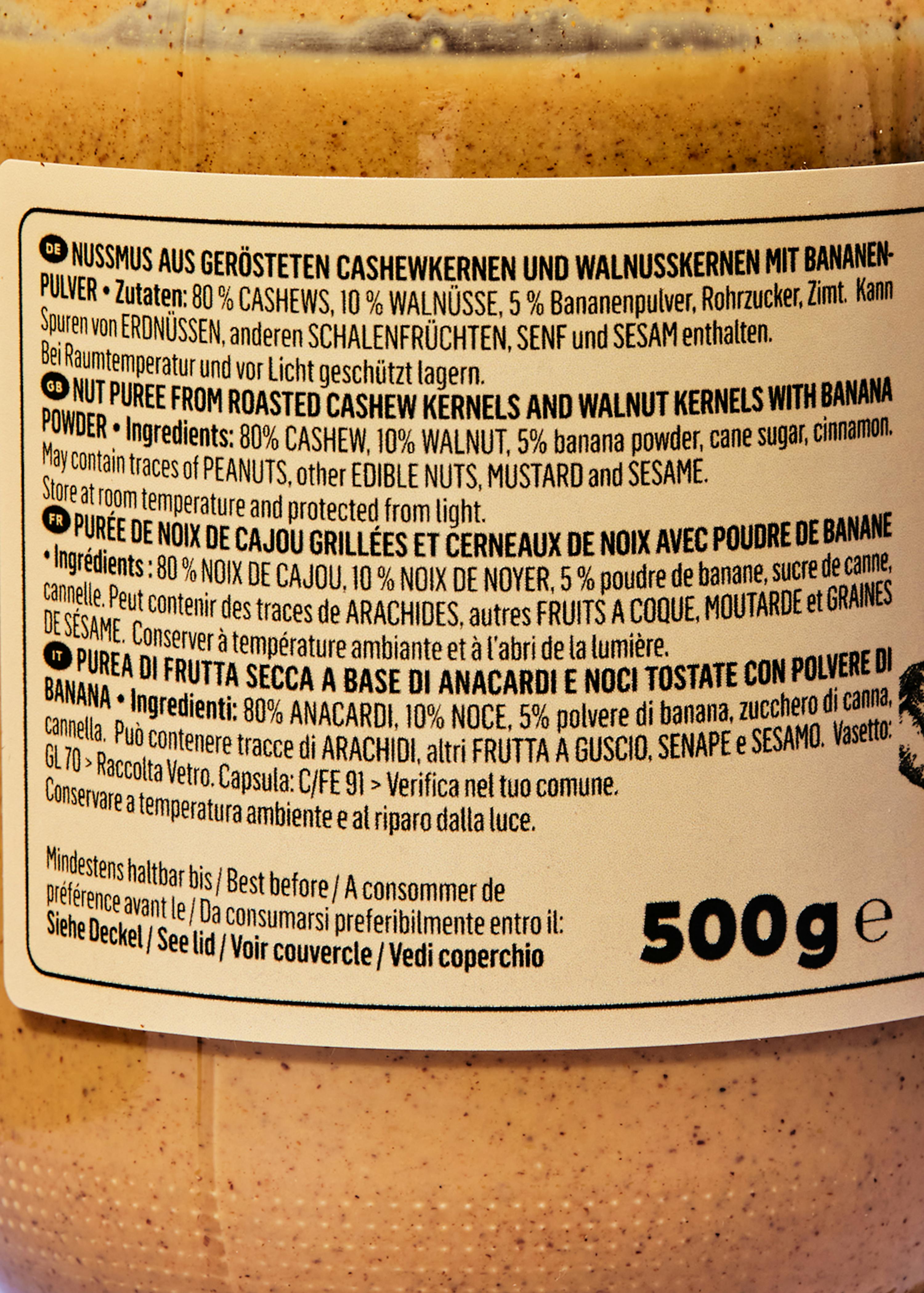 4255582814781 - Bio Cashewmus Banana Bread 500 g