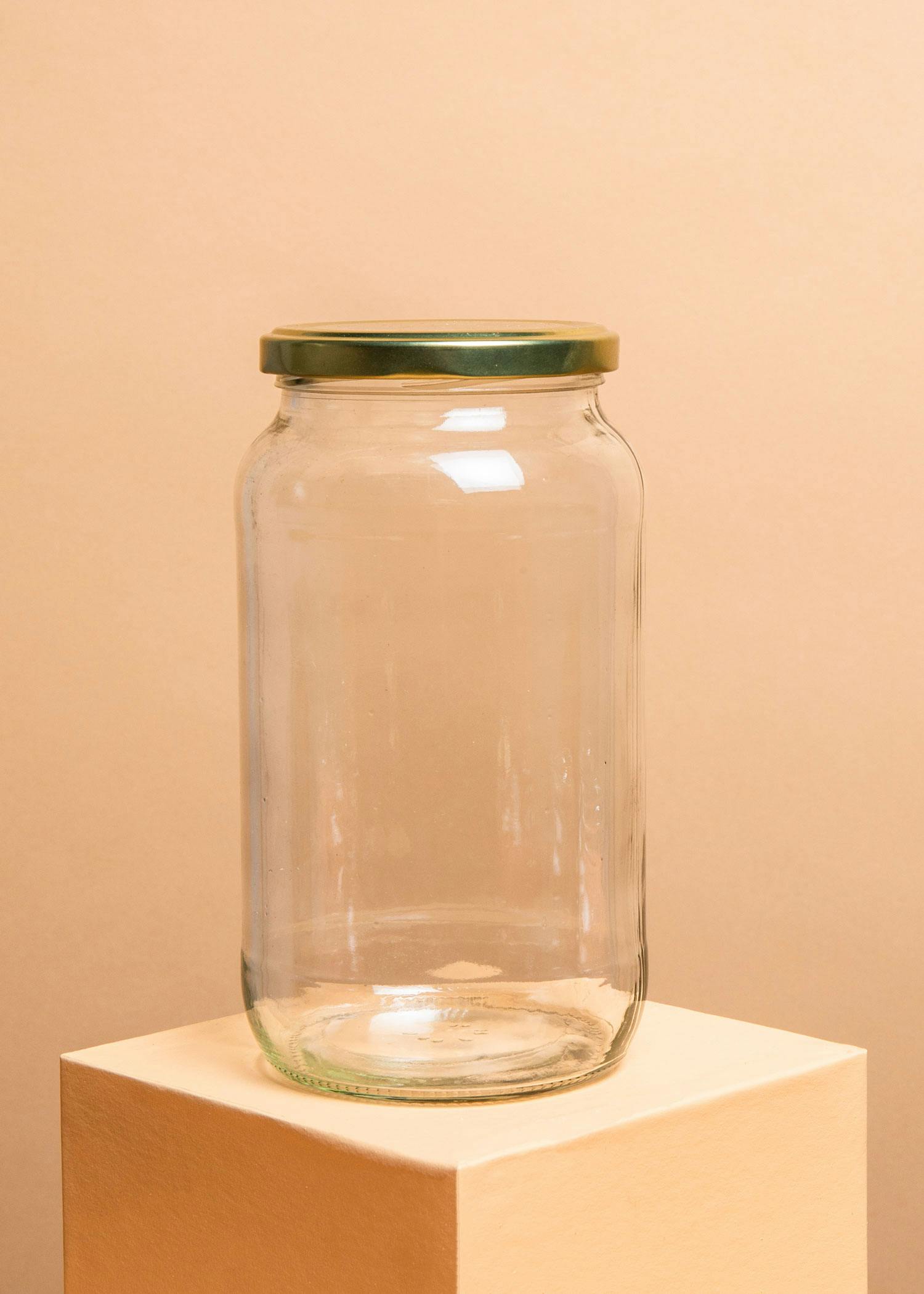 Barattolo di vetro da conserva, 1062 ml, 1 pezzo, GLAS_023