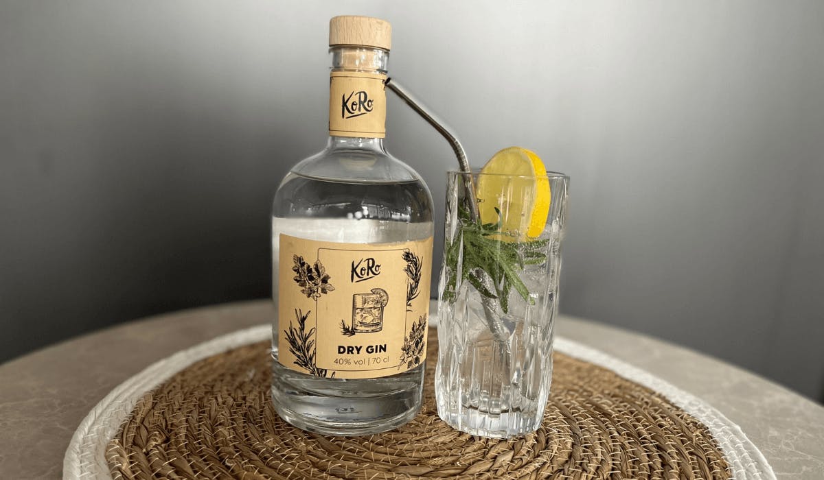 Infused Gin Tonic mit KoRo Dry Gin