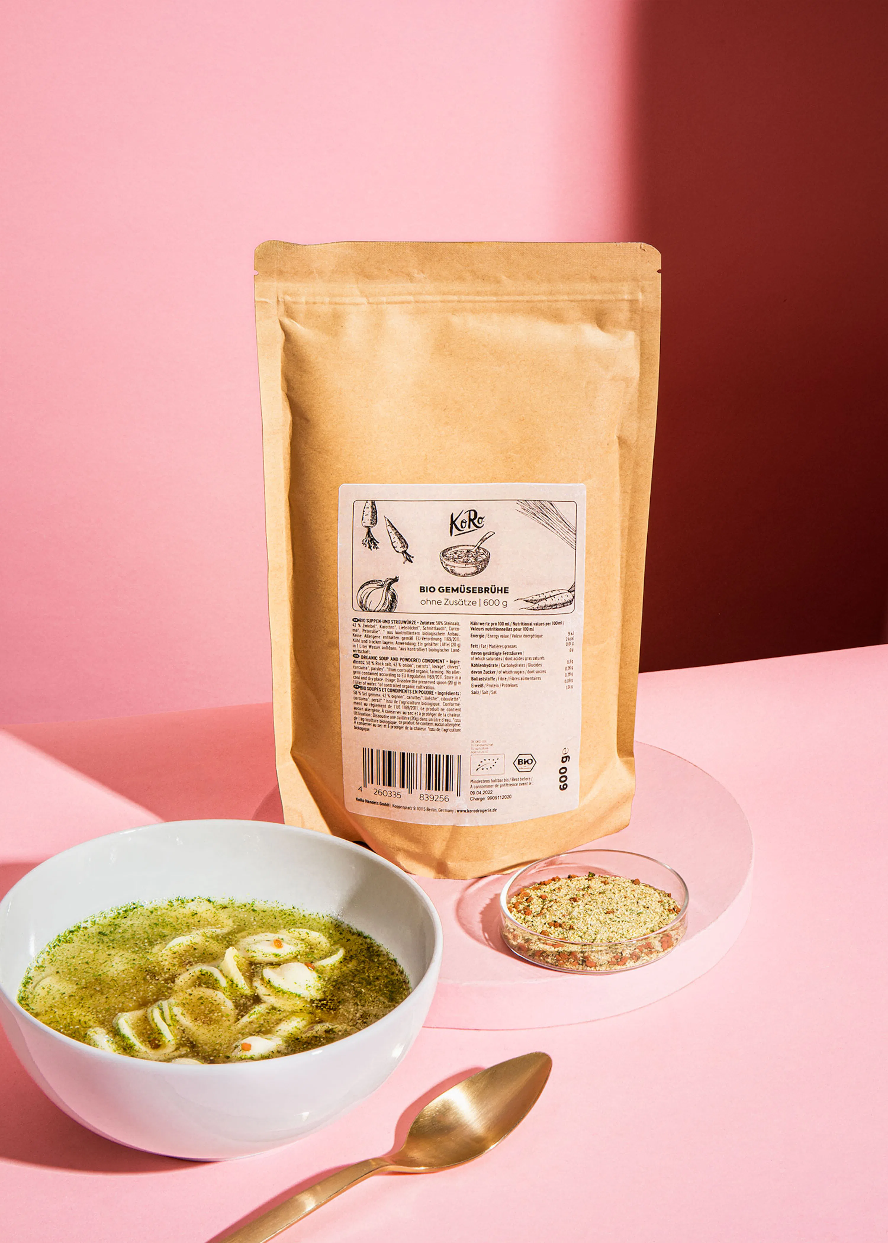 Bouillon de légumes bio 600 g