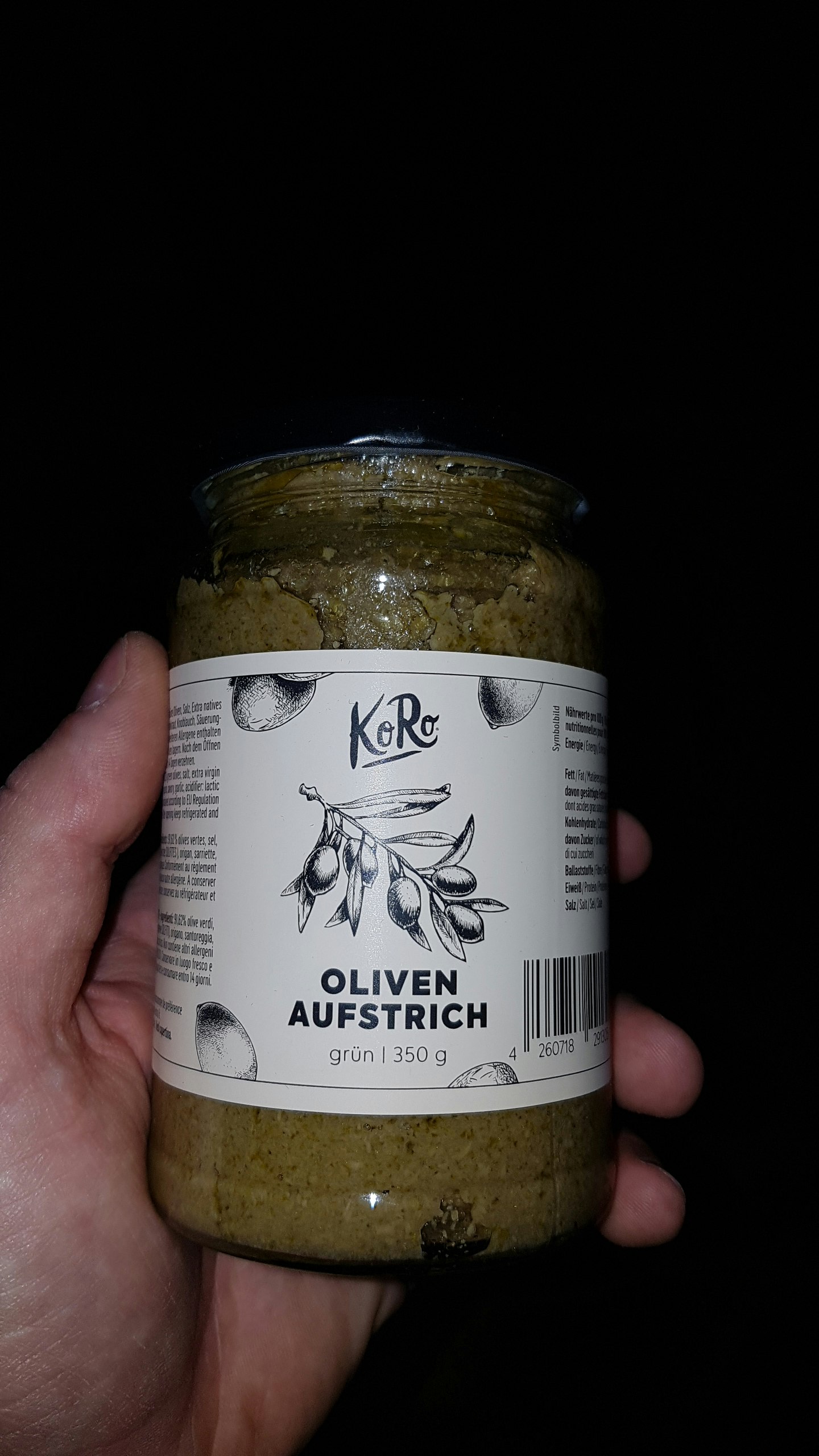 Oliven Aufstrich grün kaufen | KoRo