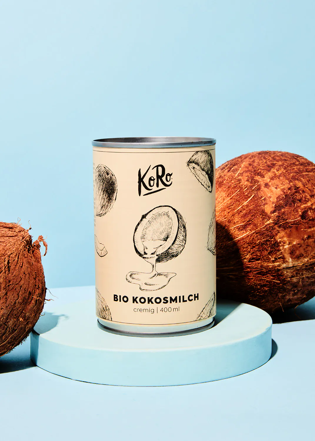 Lait de coco bio en conserve 400 ml