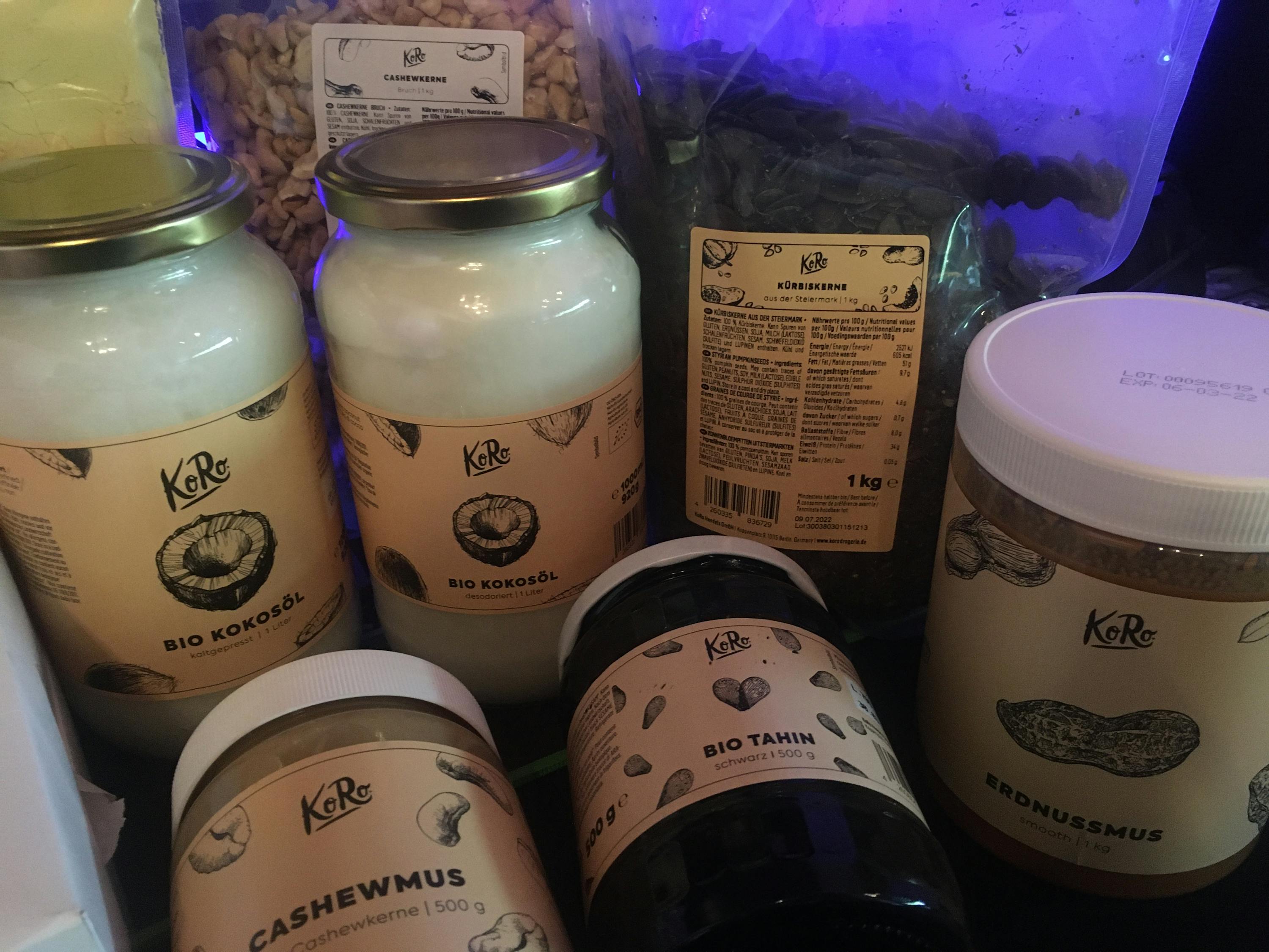 a variety of products from the brand kerc are displayed