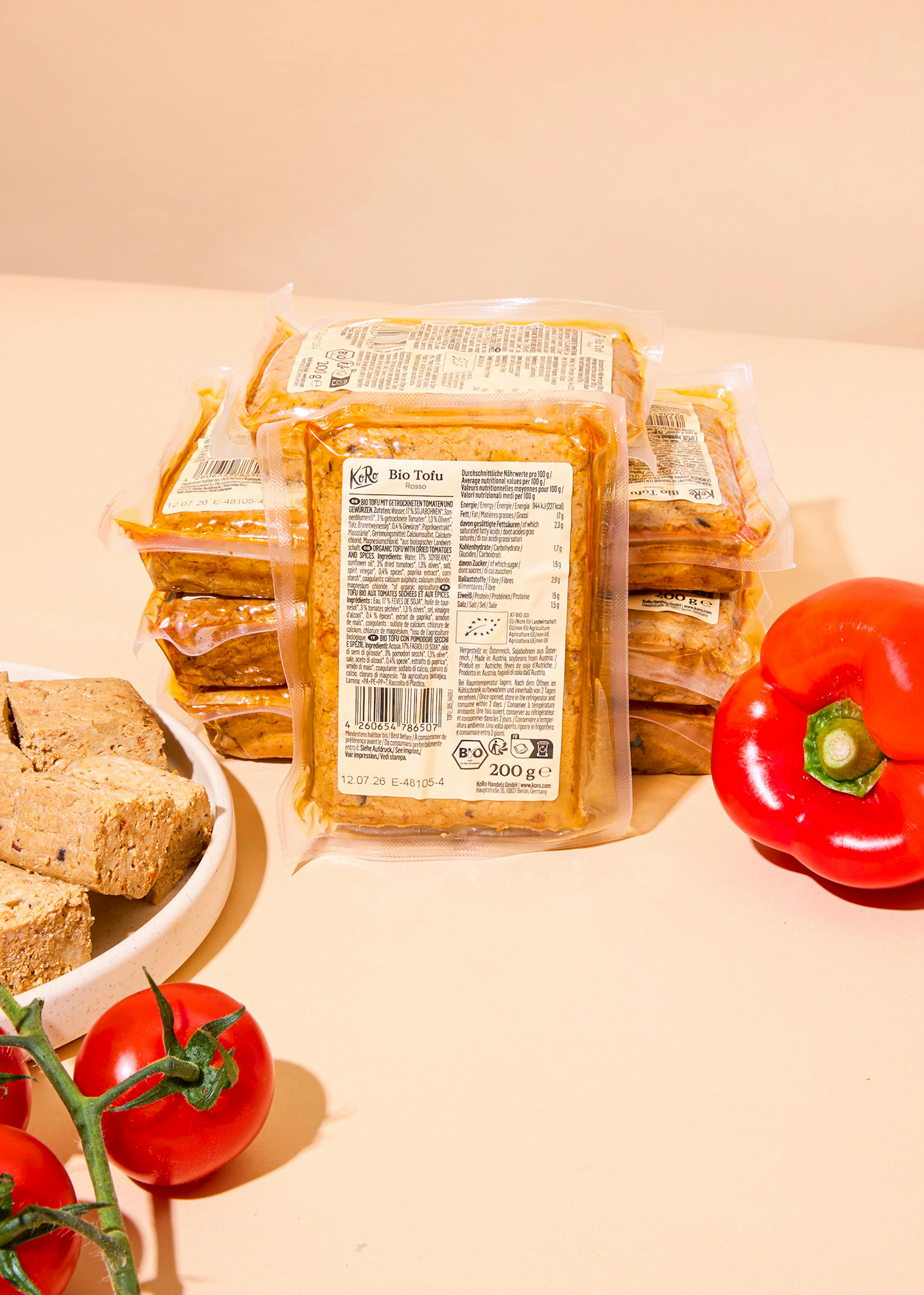 4255582816662 - Bio Tofu Rosso 8 x 200 g