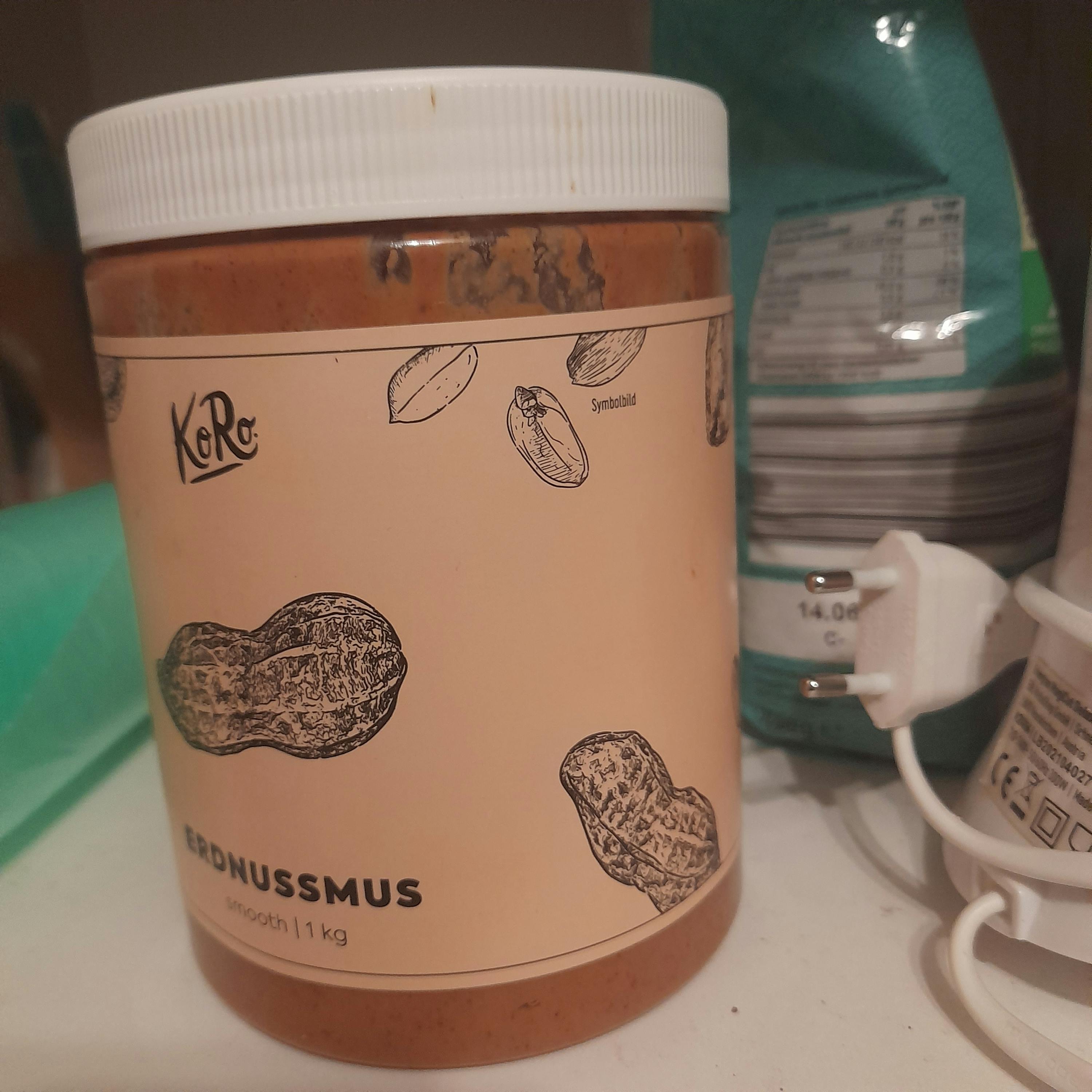 KoRo Beurre de Cacahuète Lisse - 1kg