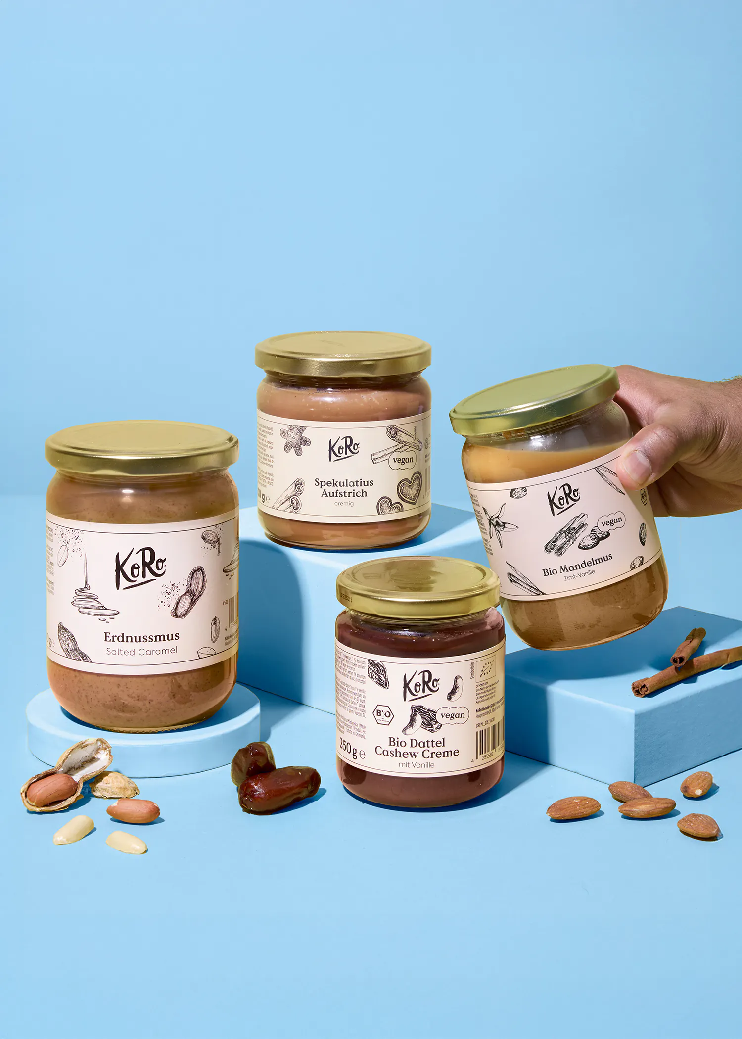 Sweet spreads tasting set — Cosy edition hover