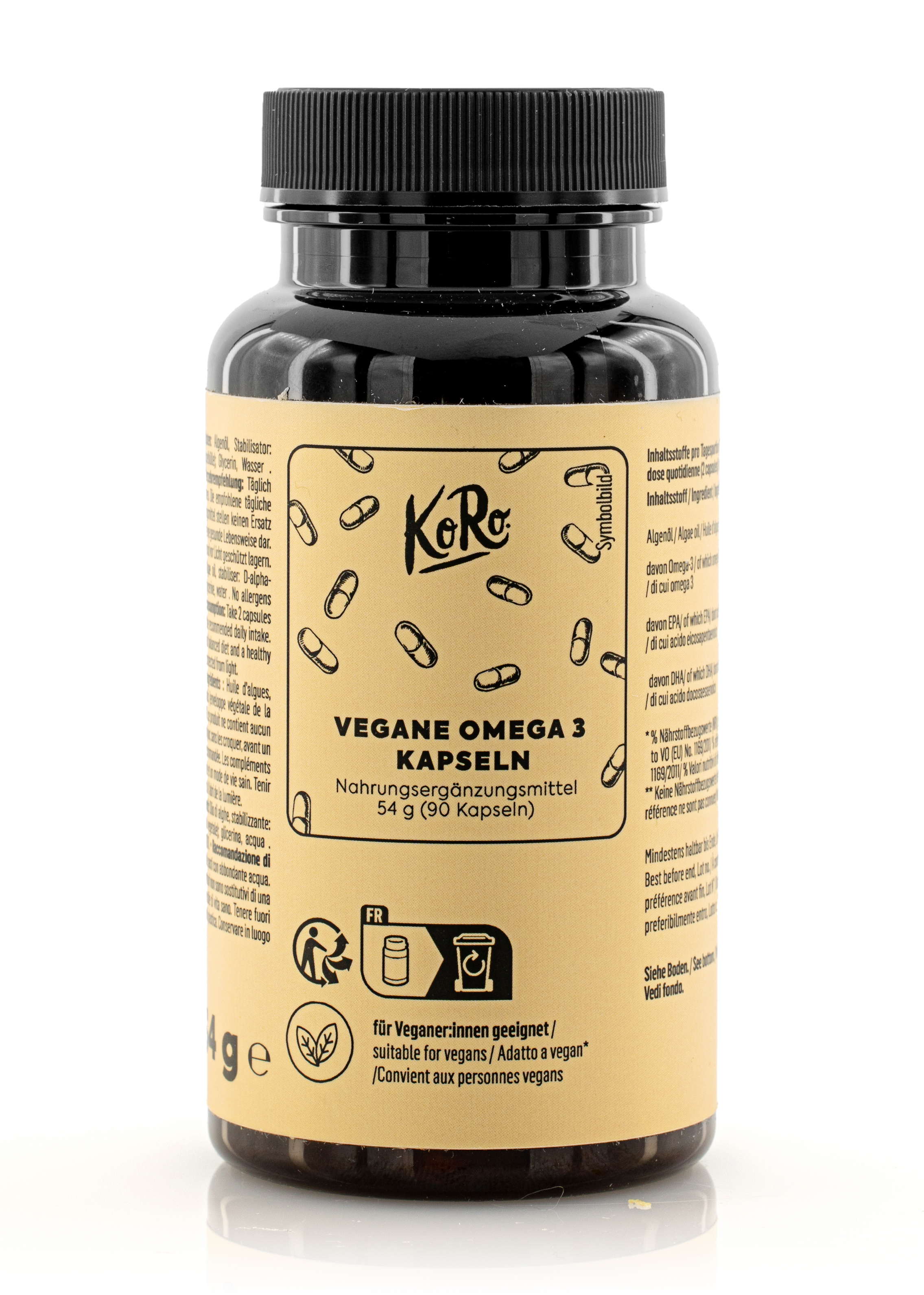 Buy vegan Omega 3 capsules KoRo Germany