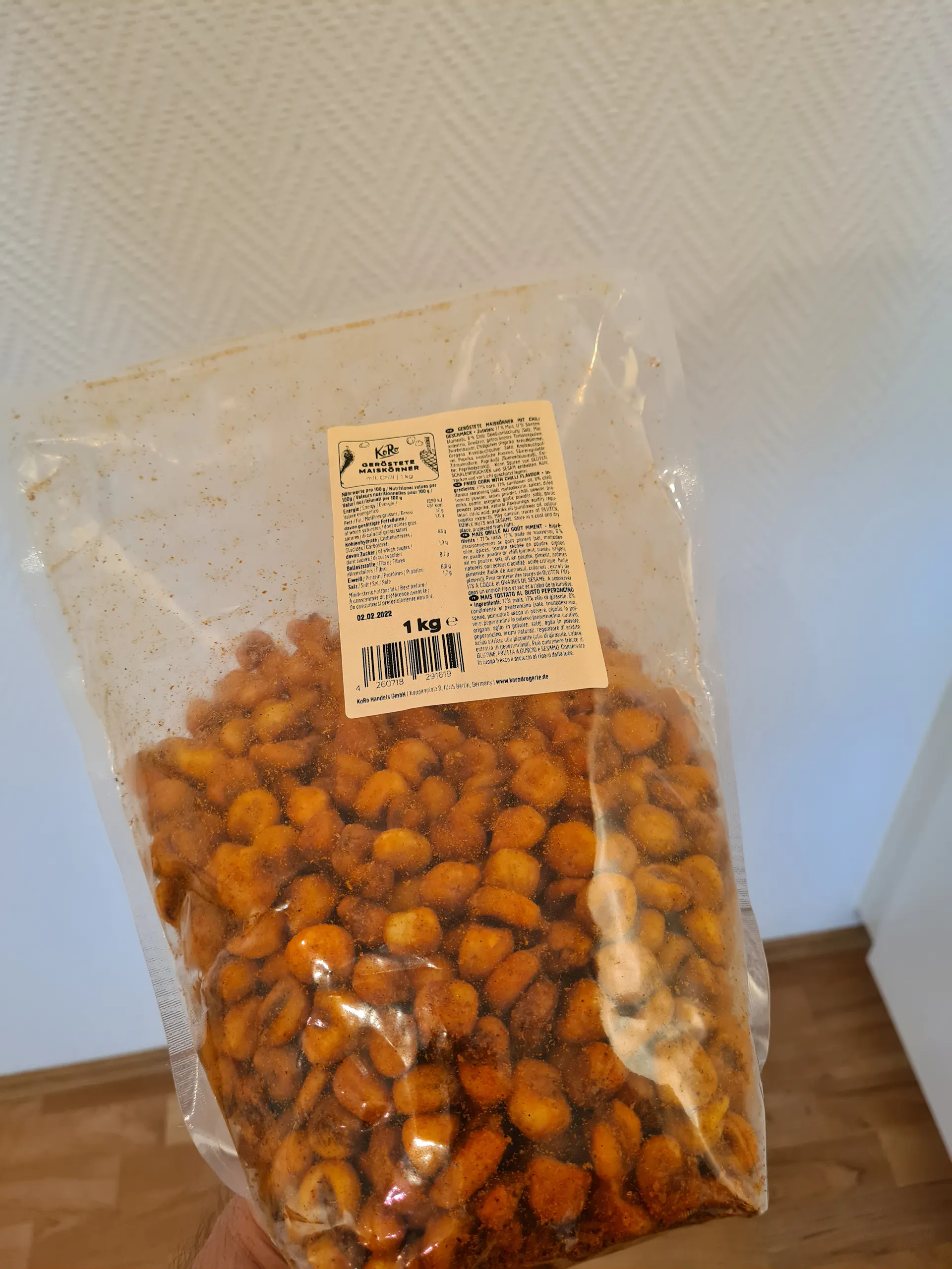 Geröstete Maiskörner mit Chili kaufen | KoRo