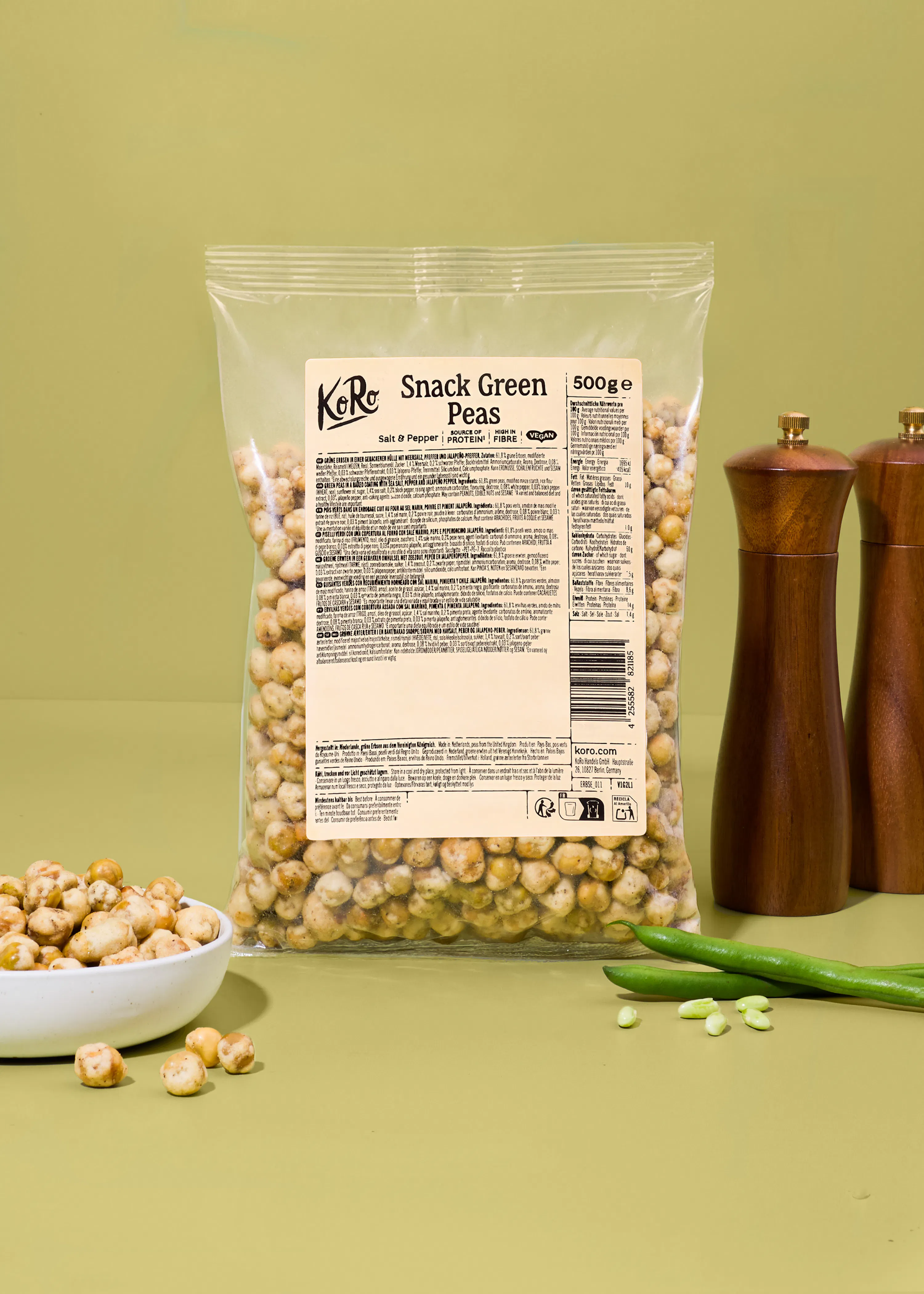 Erwtensnack zout & peper | 500 g