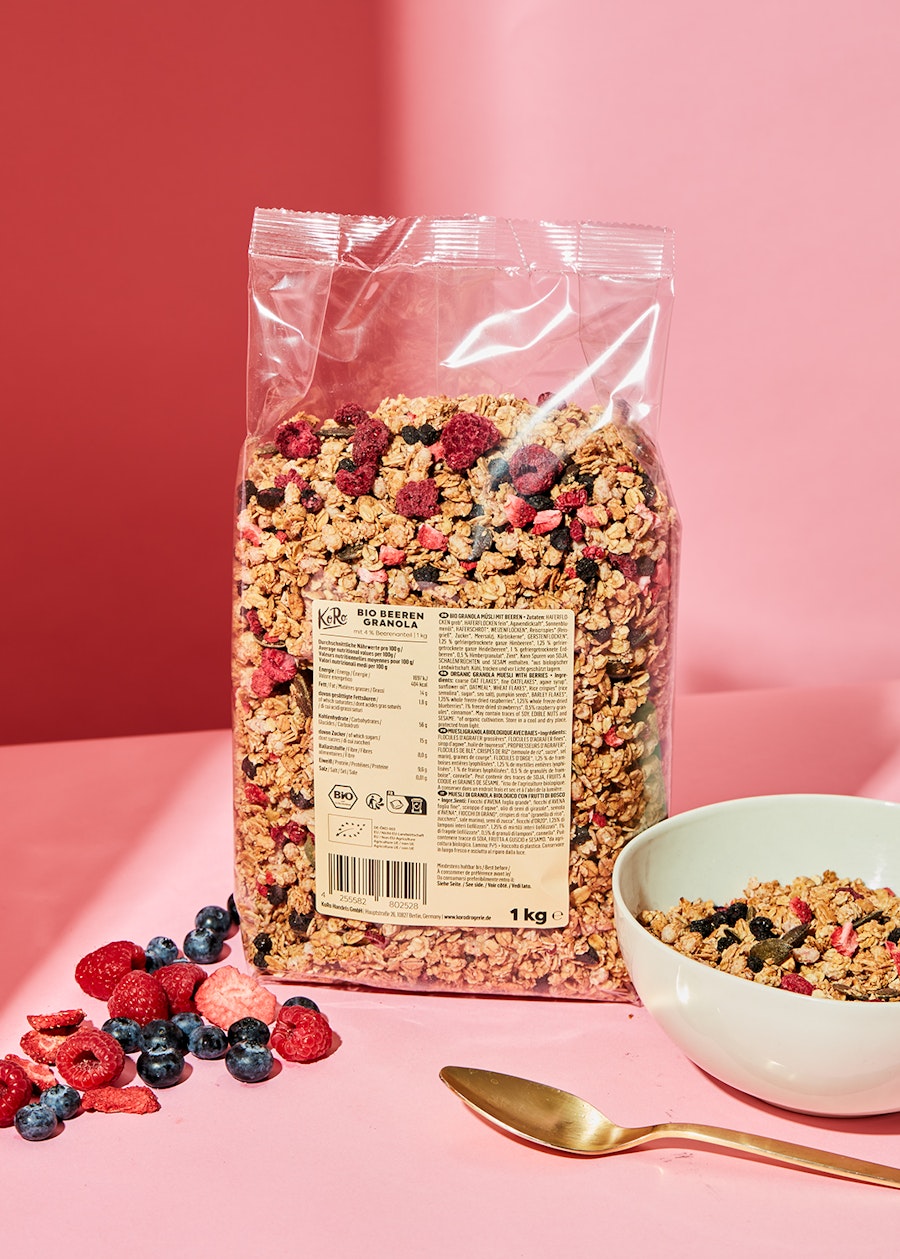 Granola crunchy à l'avoine bio 1 kg KoRo France