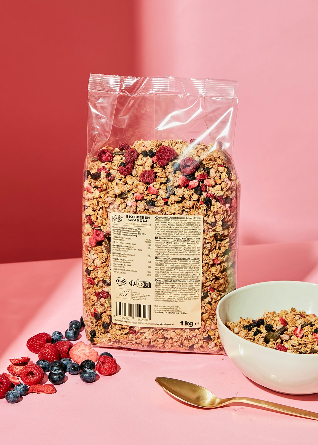 Crunchy Bio Beeren Granola kaufen | KoRo Germany