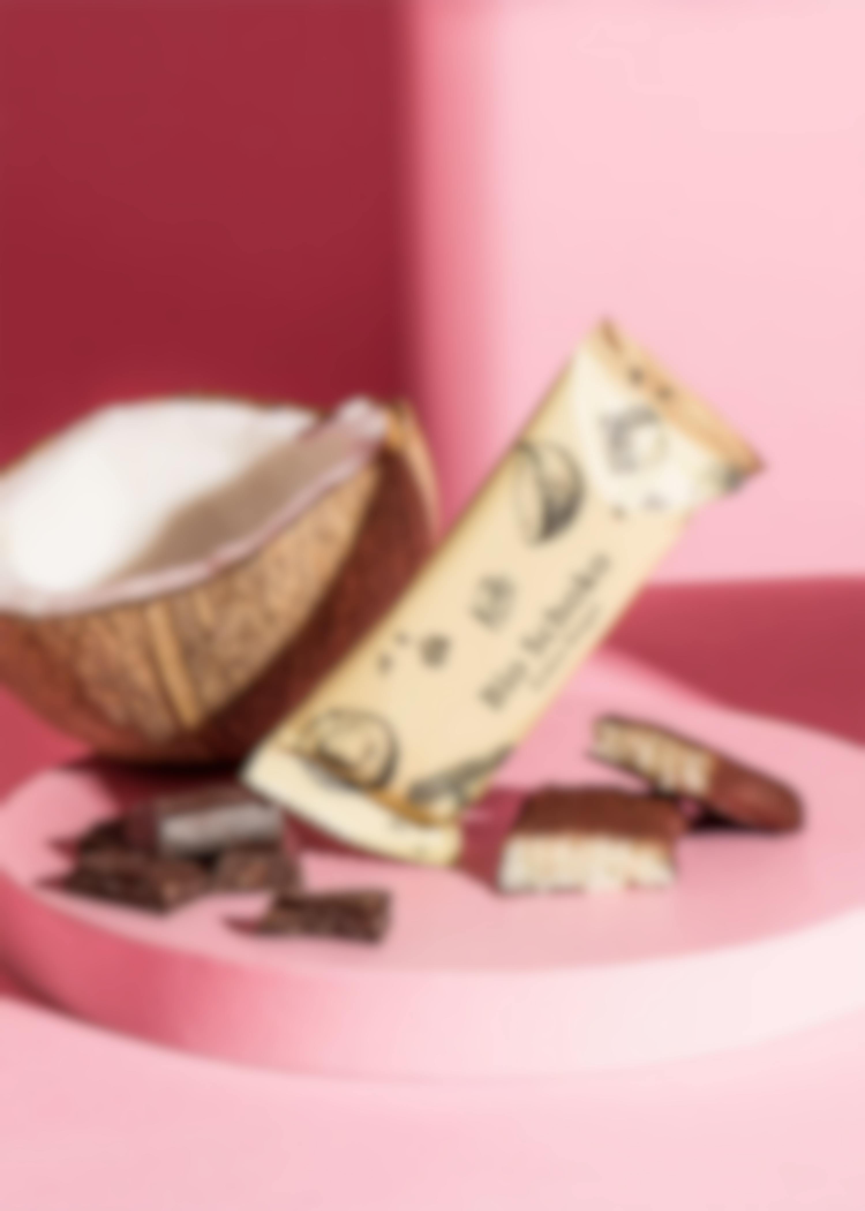Barre noix de coco-chocolat bio 30 g