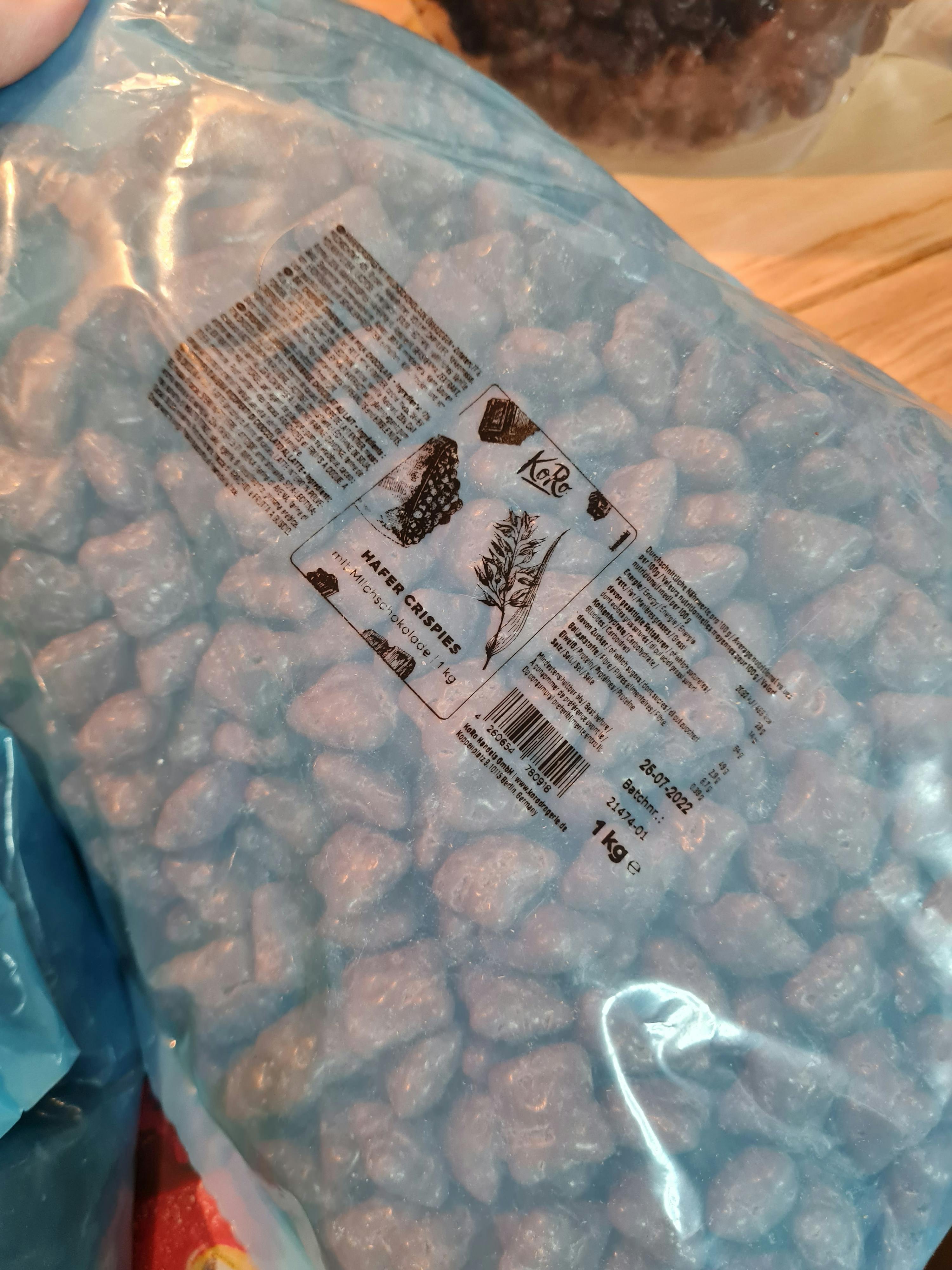 a bag of hard candy has a label that says marzipan cherries