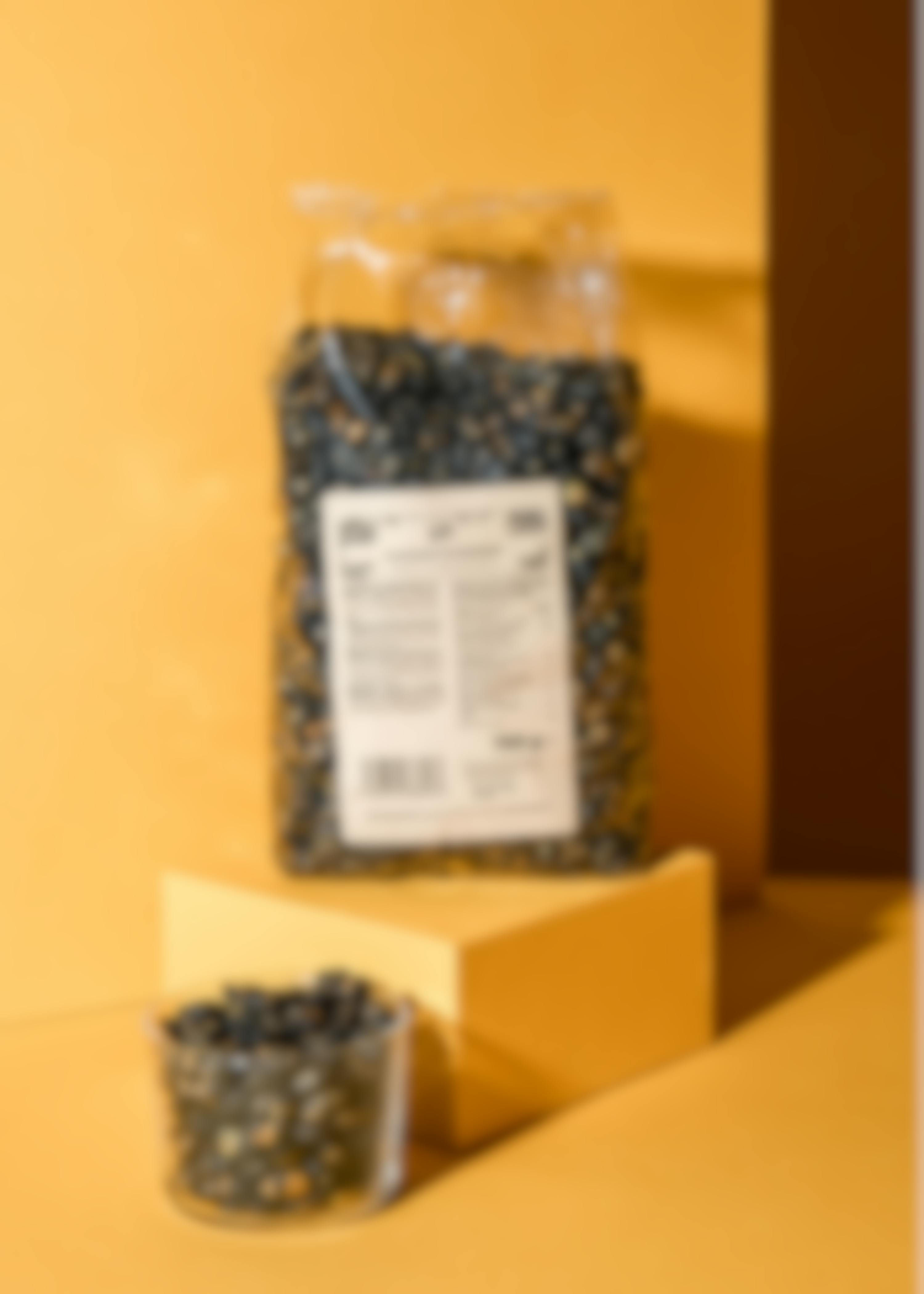Roasted and salted black soya beans 750g
