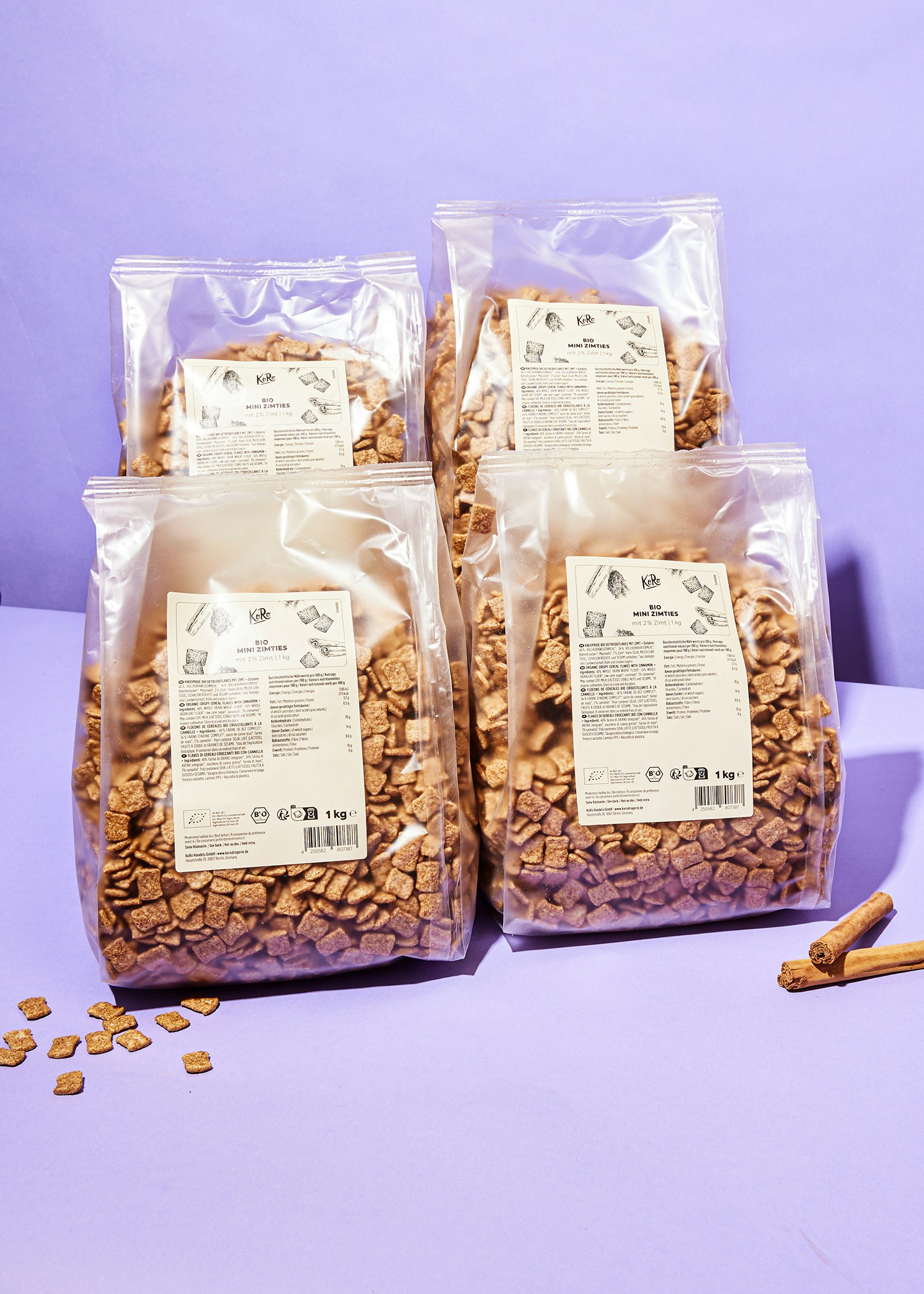 Bio Mini Zimties mit 2 % Zimt kaufen | KoRo Germany