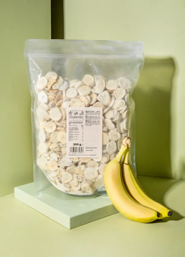 Bananes lyophilisées en rondelles 500 g