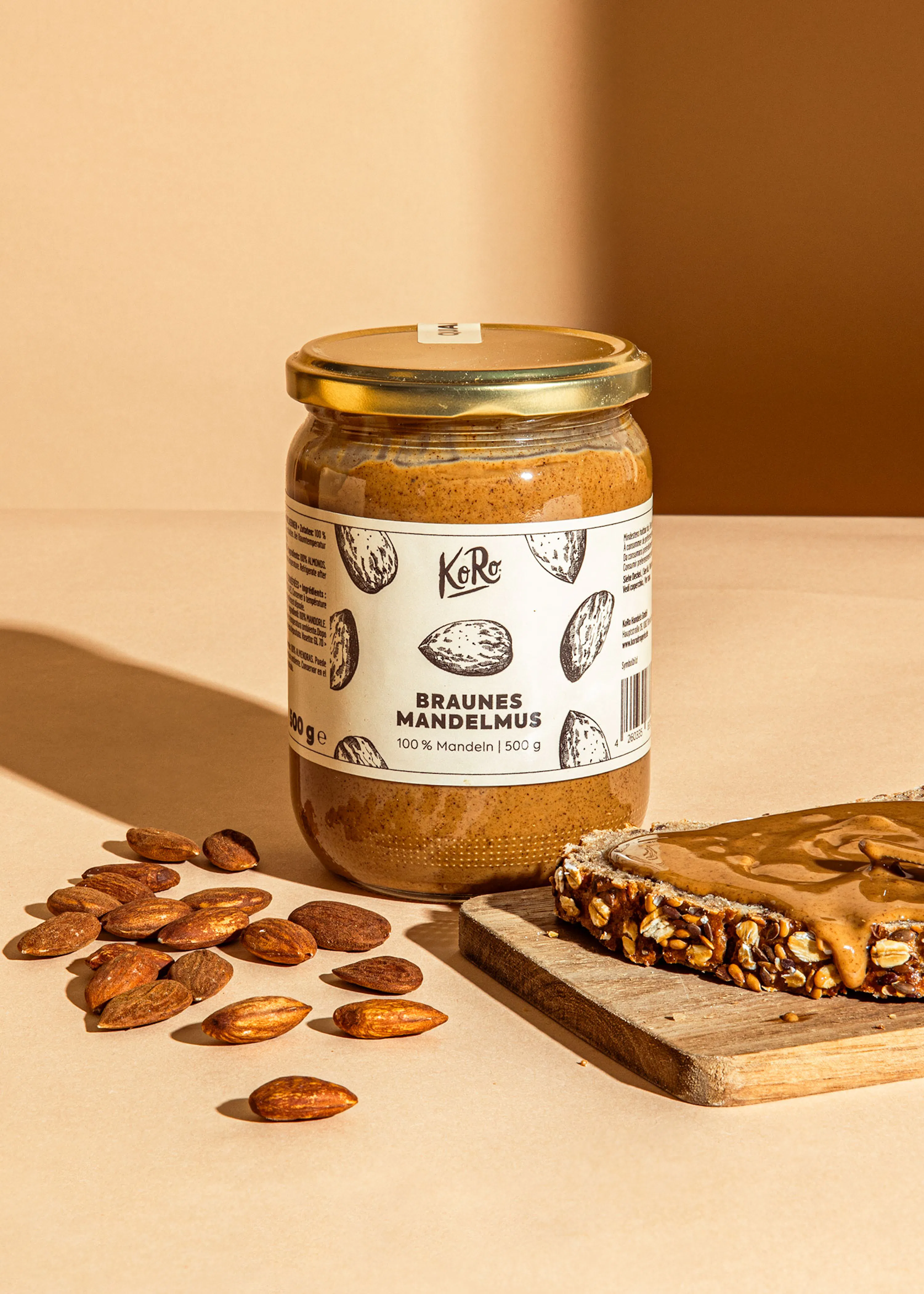 Brown almond butter 500g