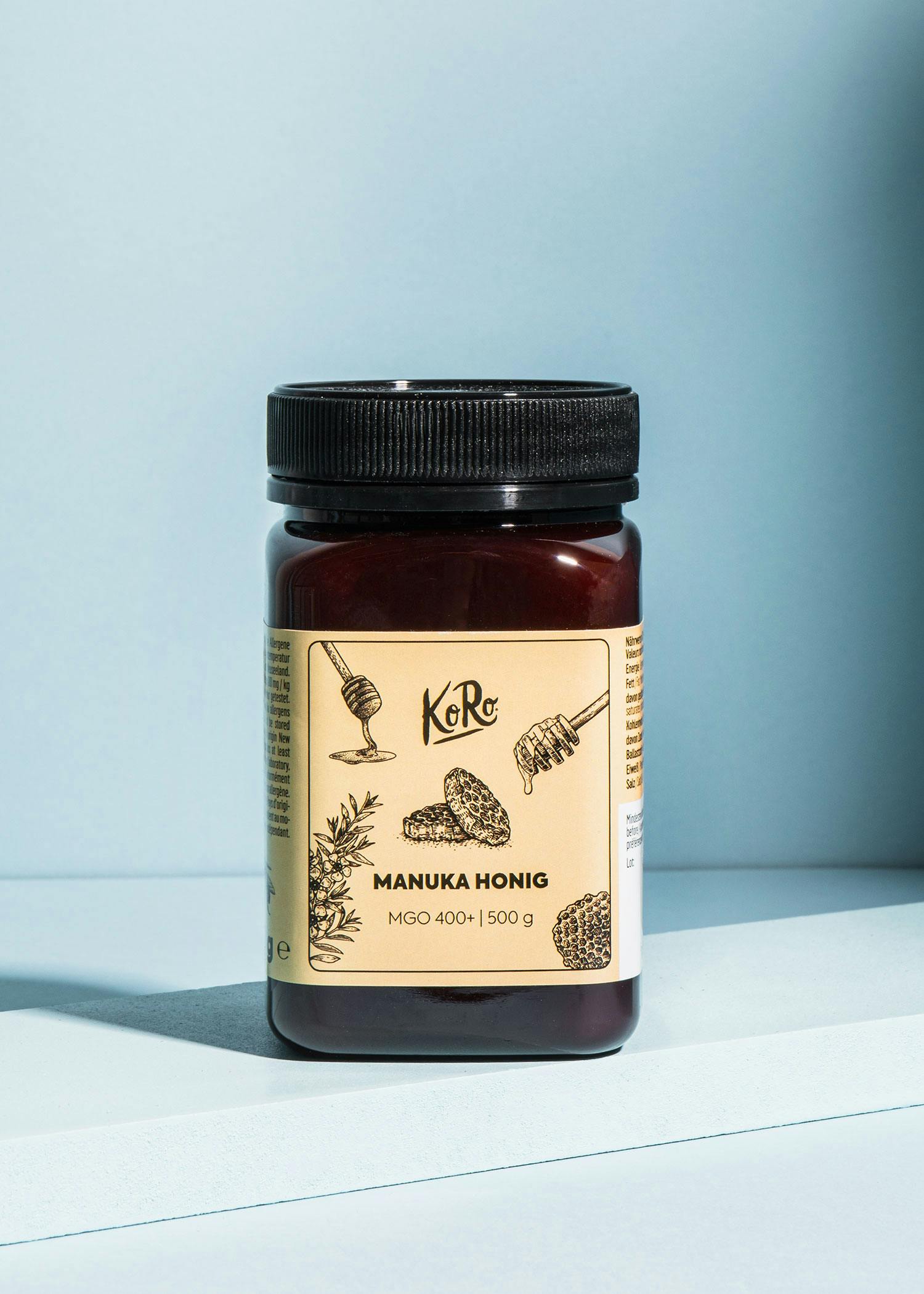Achetez notre miel de Manuka MGO 400 +