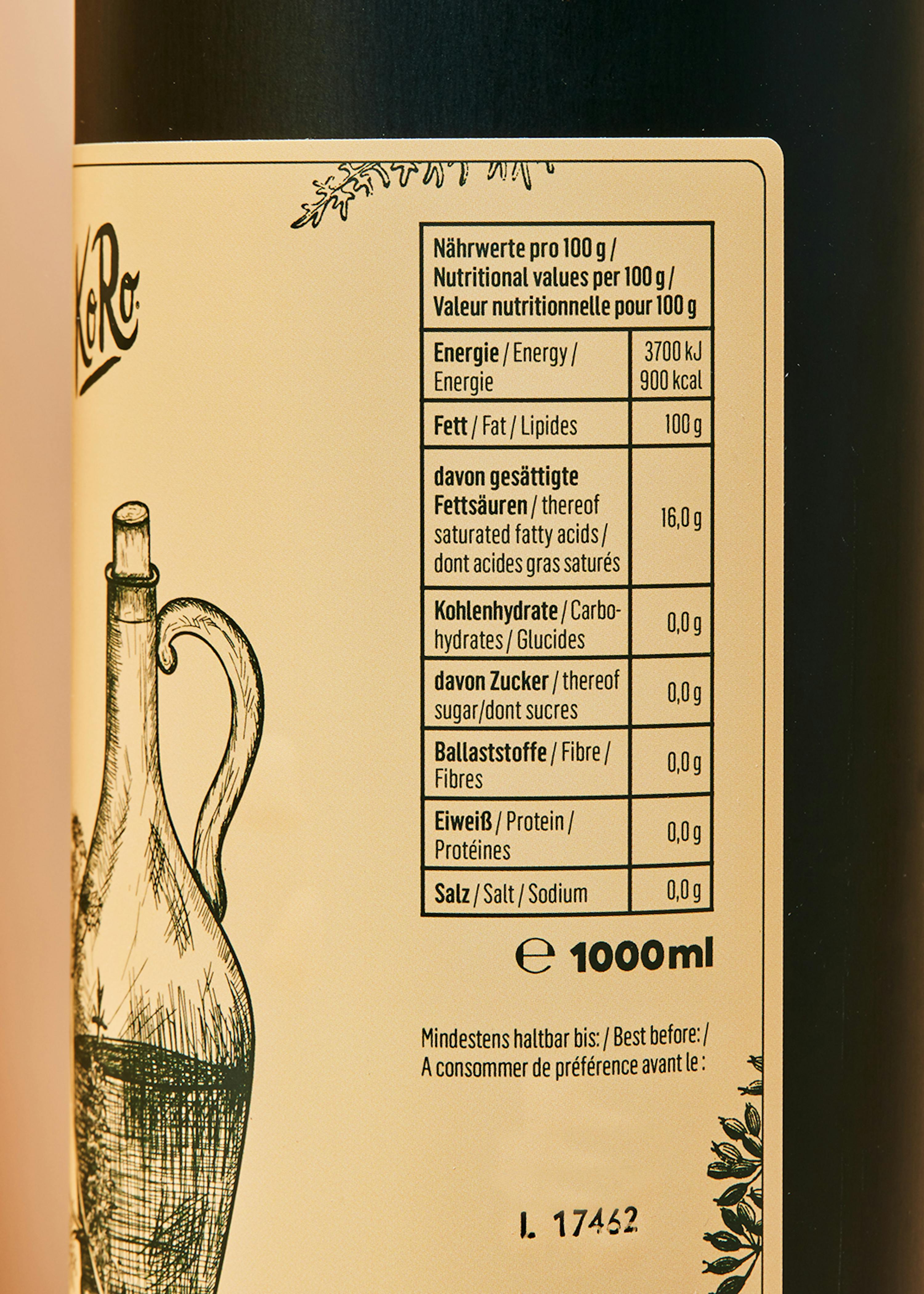 HUILE VIERGE DE GRAINES DE NIGELLE BIO 1000 ml (Cumin noir)