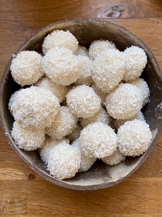 Boules de noix de coco