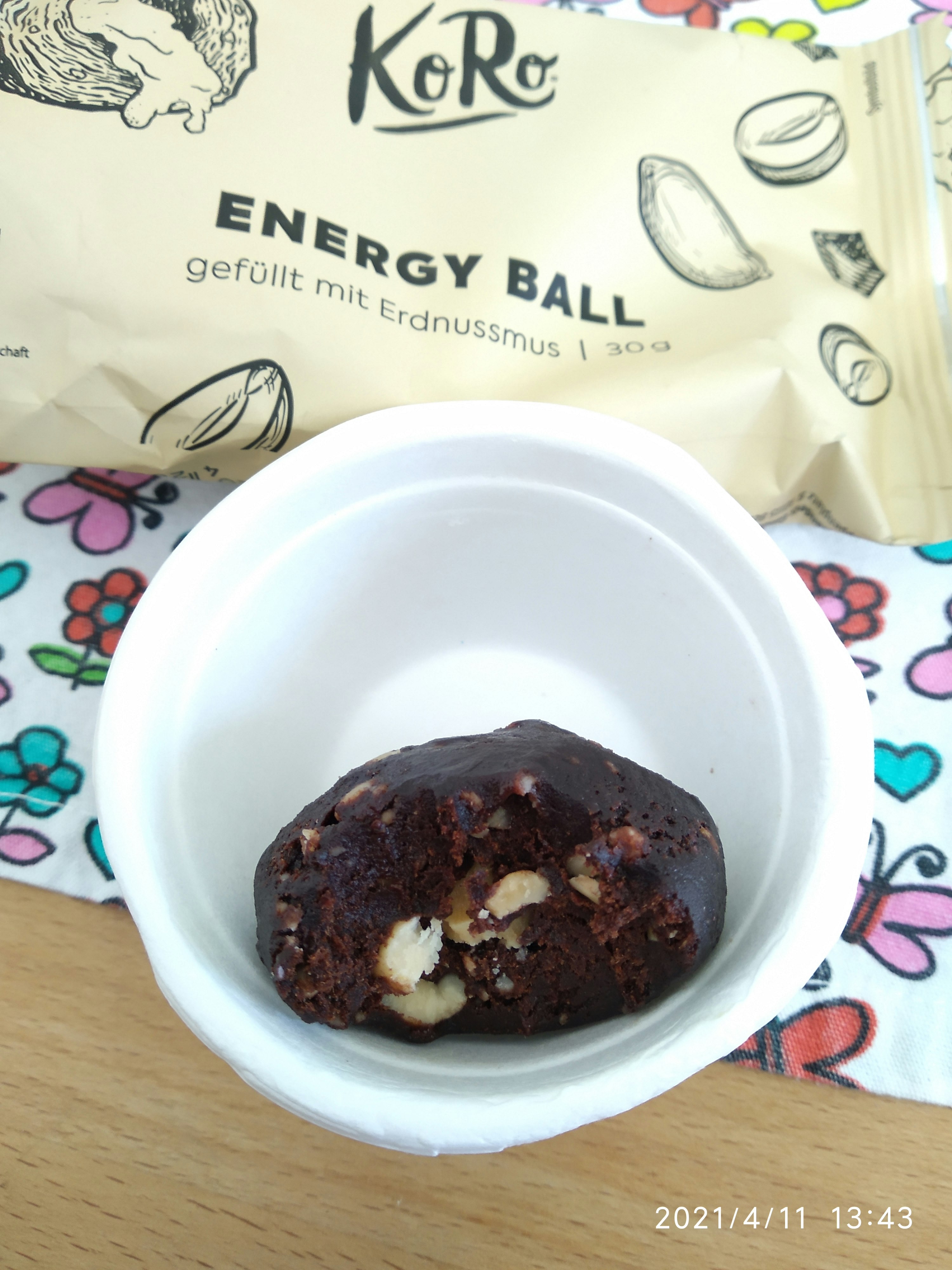 Bio Energy Ball Erdnuss kaufen KoRo Germany