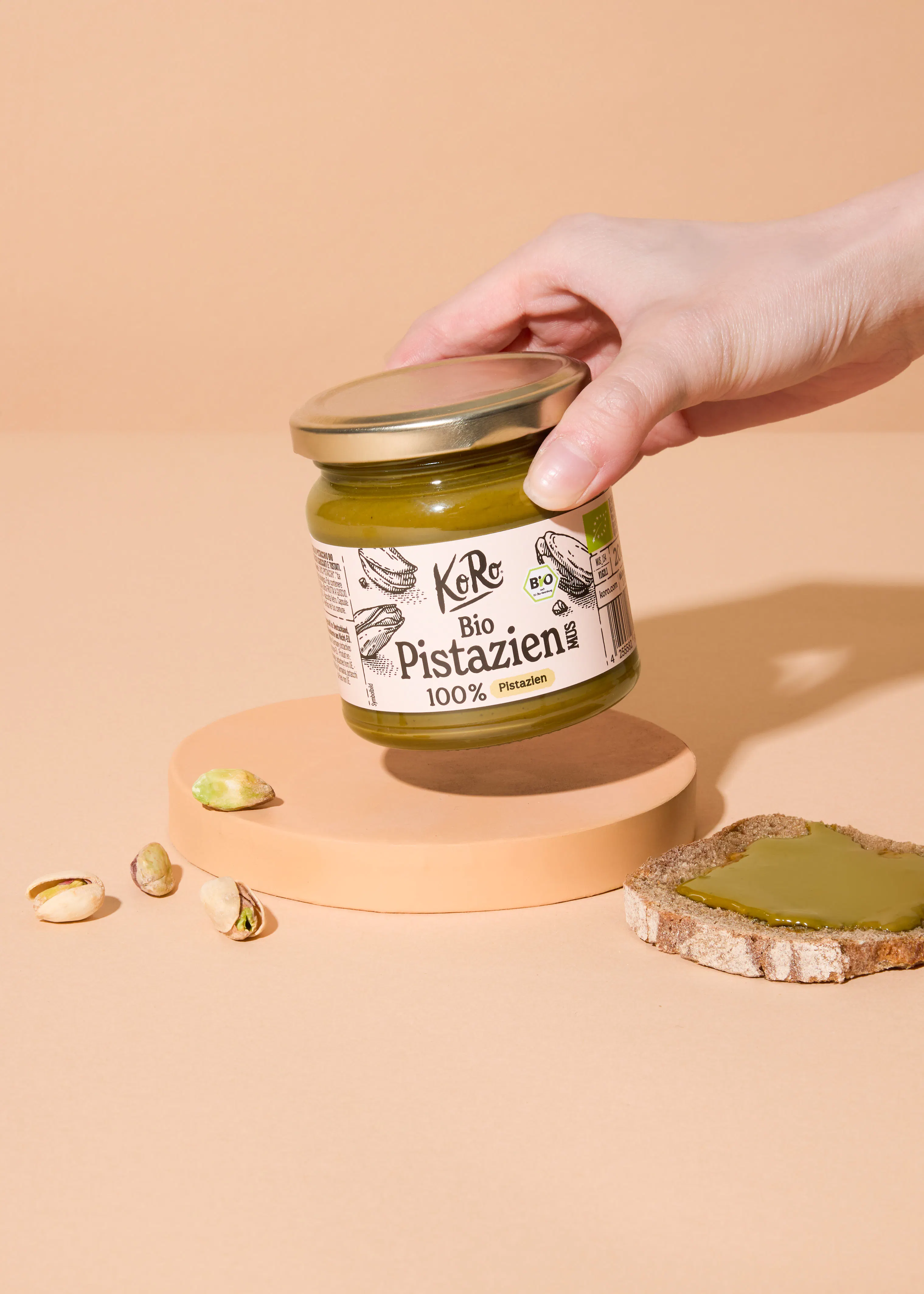 Biologische pistachepasta 100% pistachenoten | 200 g