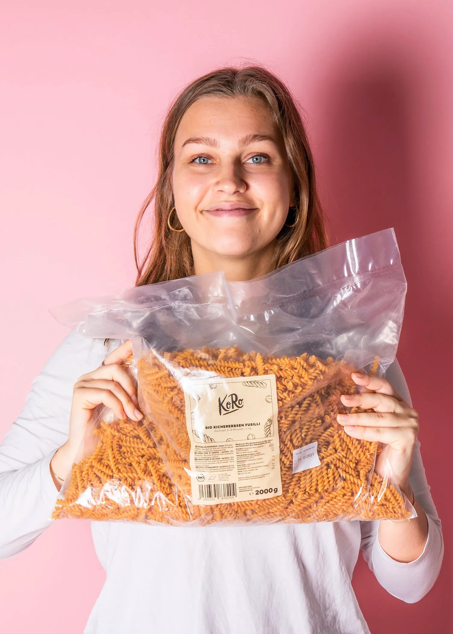 Fusilli de pois chiches bio 2 kg