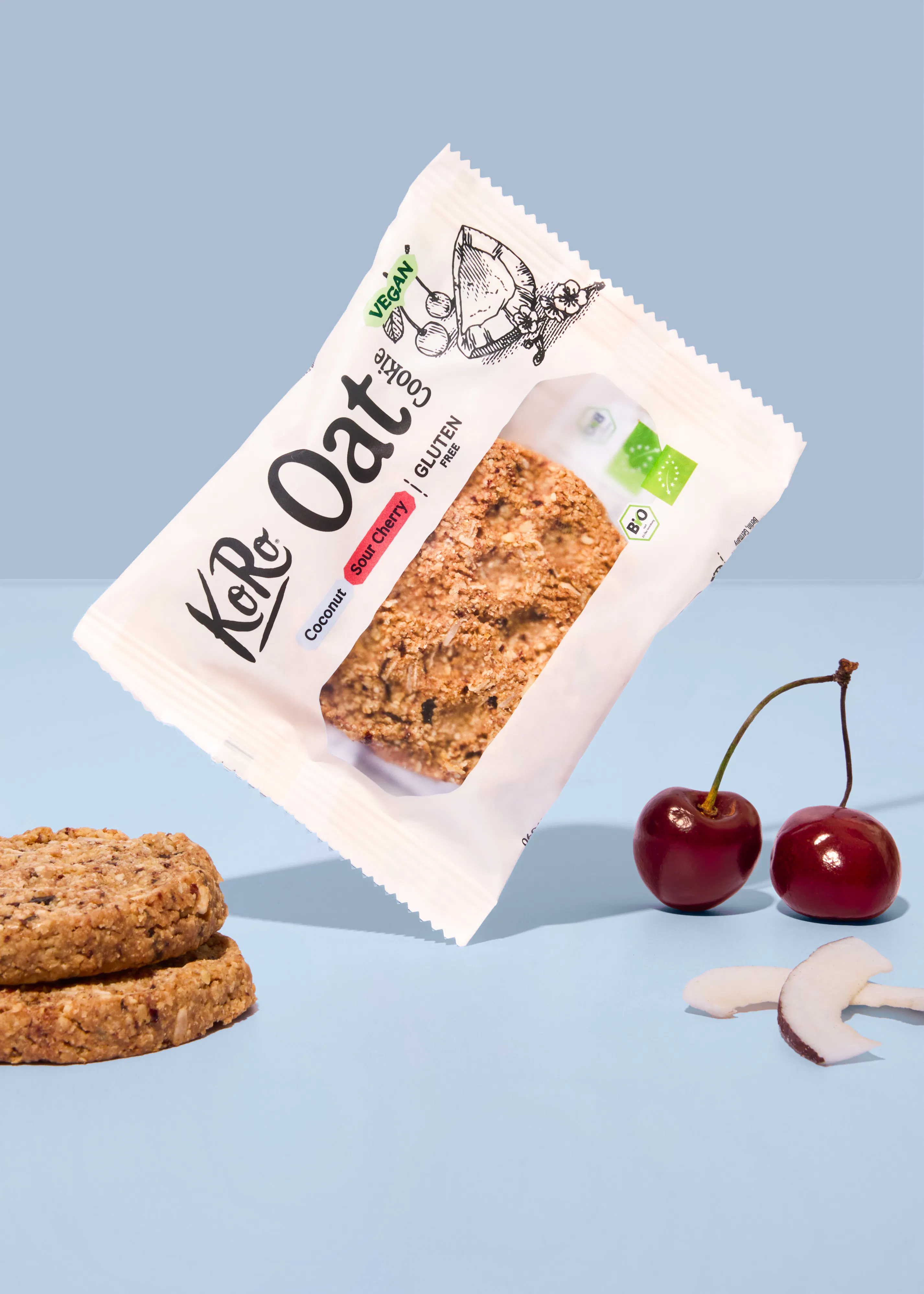 Bio Cookie Coconut Sour Cherry | 50 g