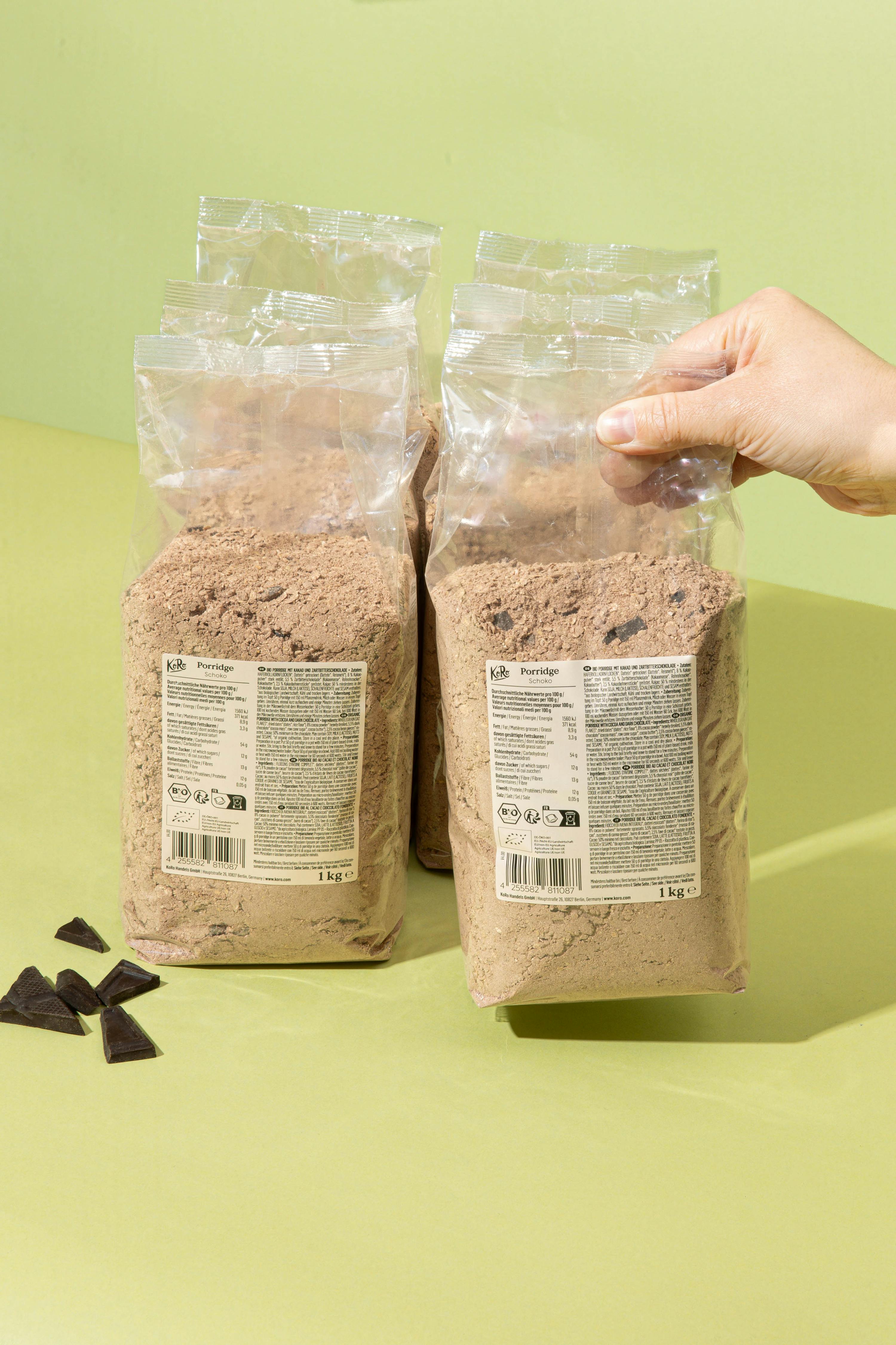 4255582812558 - Bio Schoko Porridge 6 x 1 kg 4255582812558 - Bio Schoko Porridge 6 x 1 kg