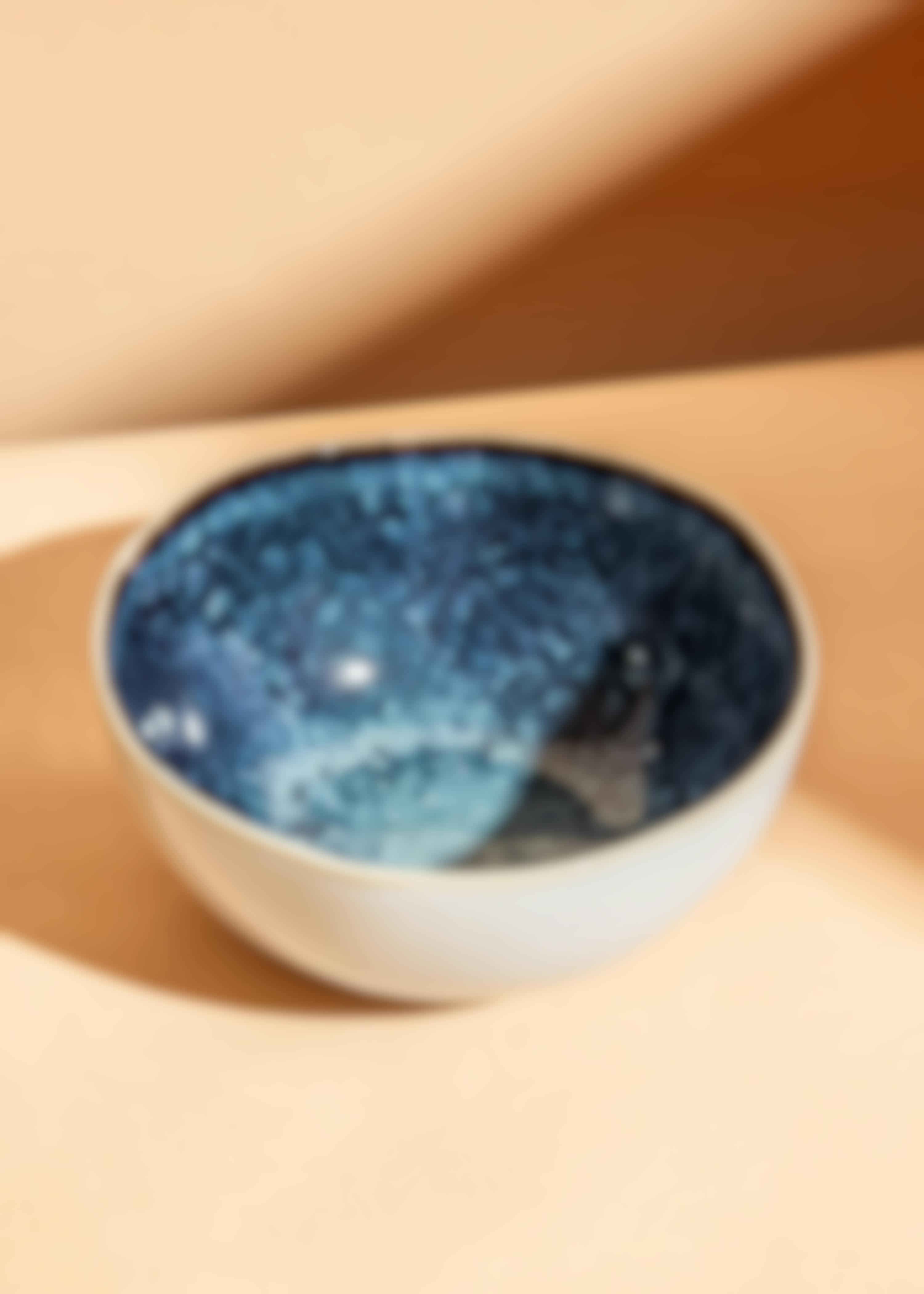Bowl in ceramica blu scuro | 16 cm
