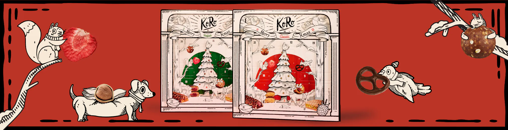 a couple of boxes with the word kale on them