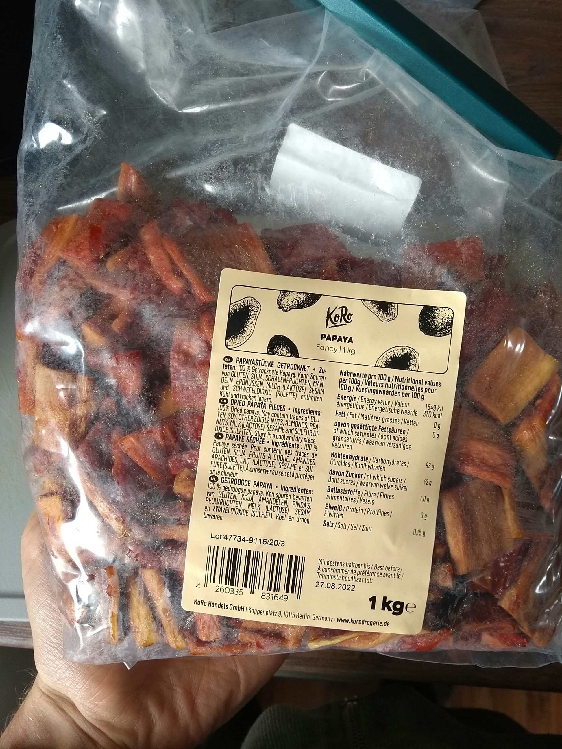 Köp Papaya Fancy | KoRo