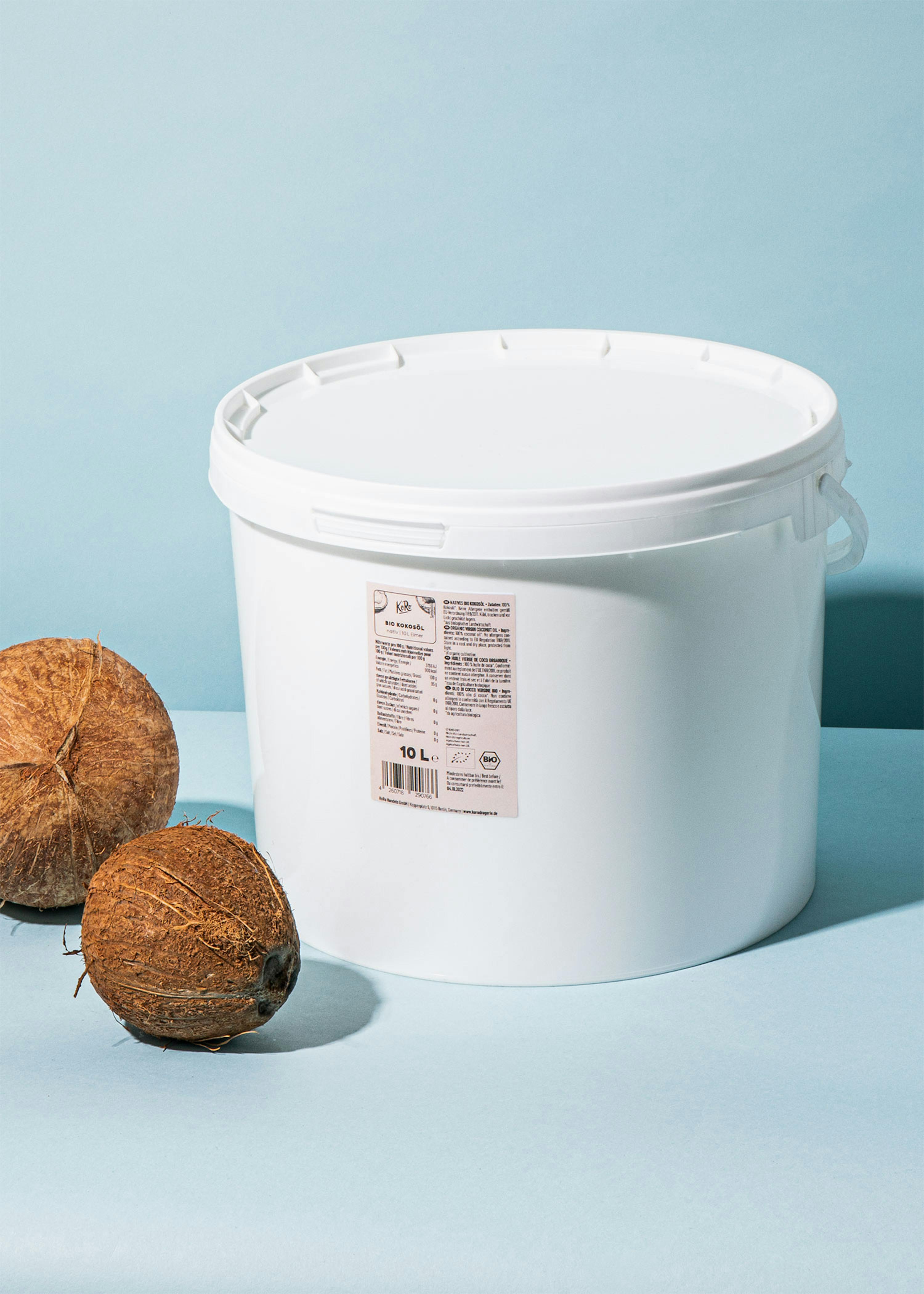 Bekend Mantel buitenaards wezen Biologische kokosolie 10 liter emmer kopen | KoRo Belgium