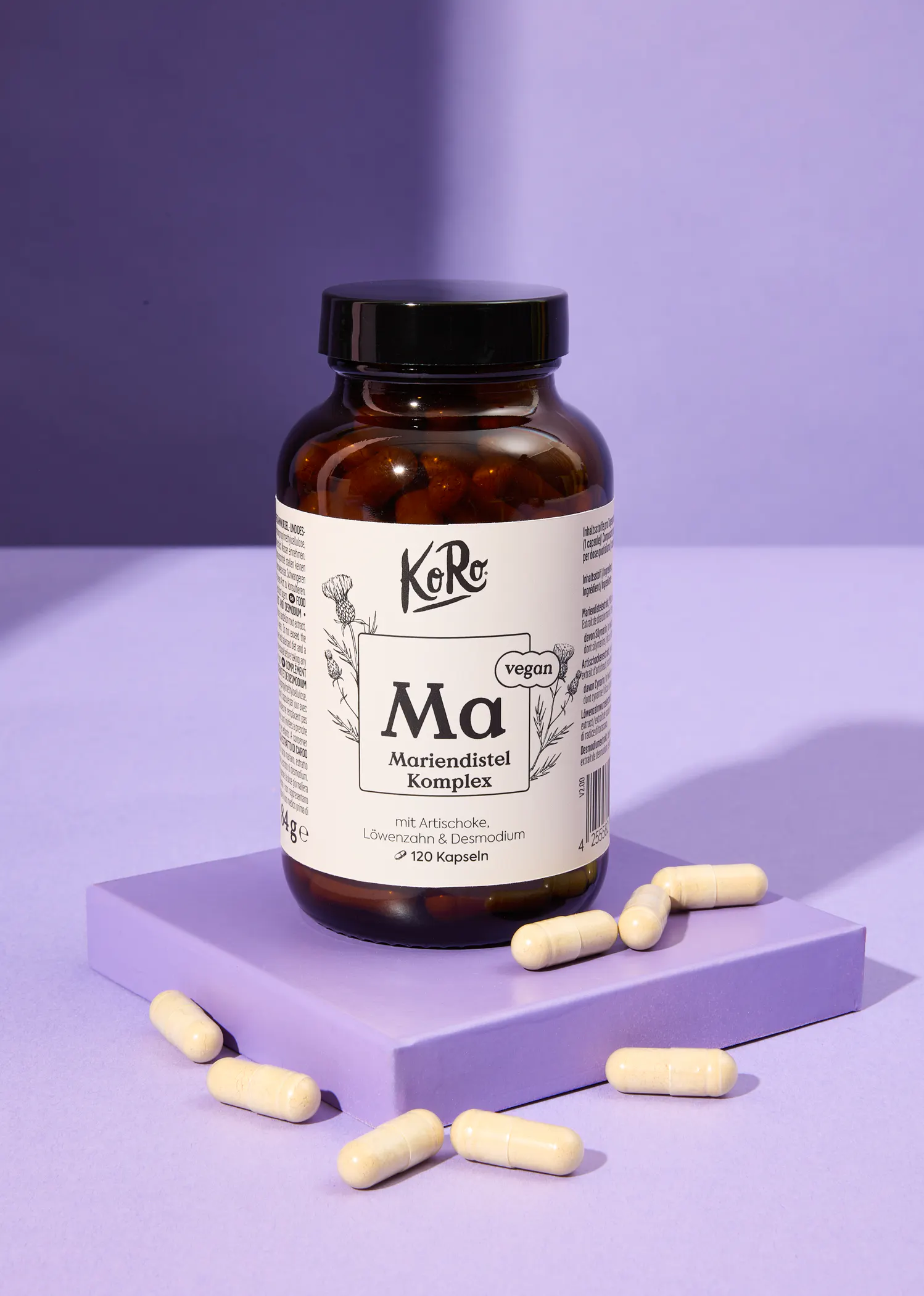 Complexe de chardon-Marie en gélules 120 gélules 