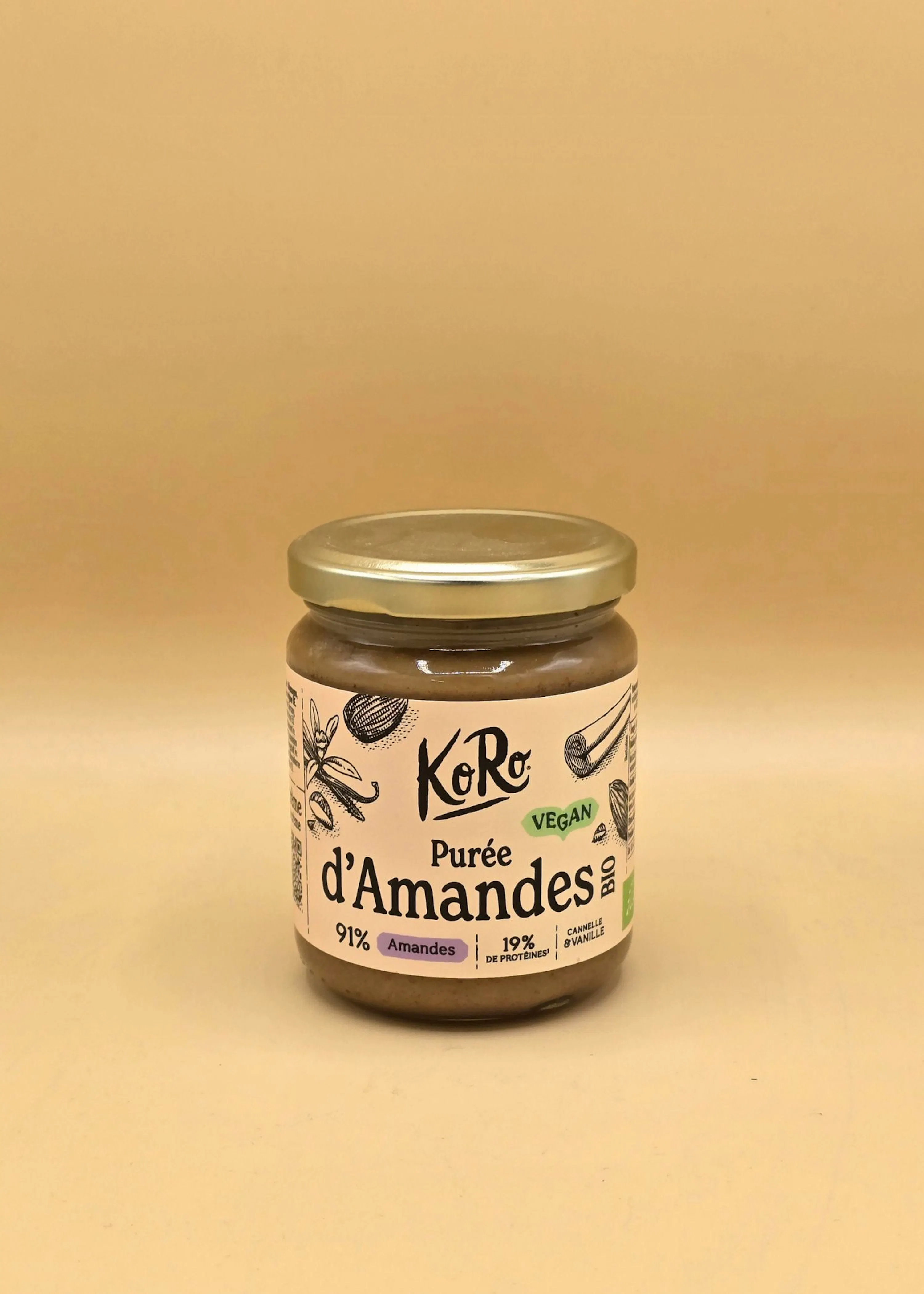 Bio Mandelmus Zimt-Vanille 250 g