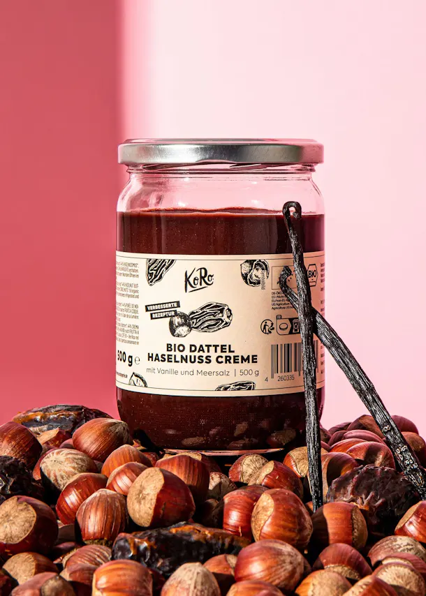 Pâte à tartiner dattes - noisettes bio 500 g