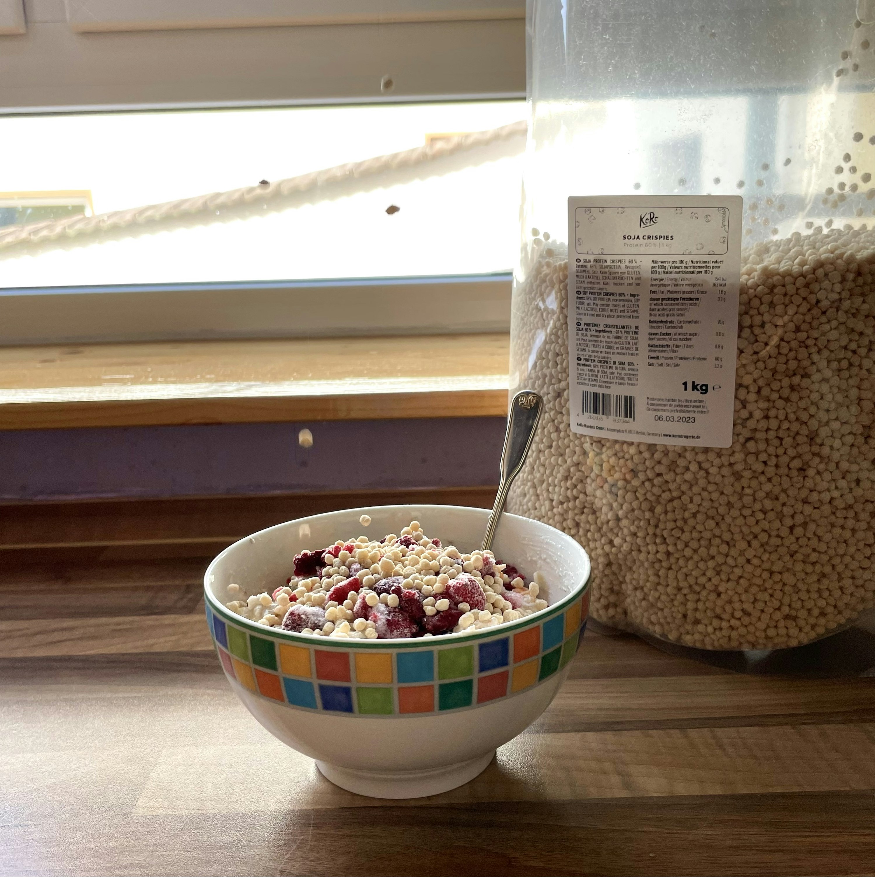 Buy soy protein crispies 60 KoRo United Kingdom